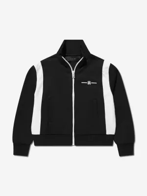 Amiri Kids Logo Track Jacket in Black