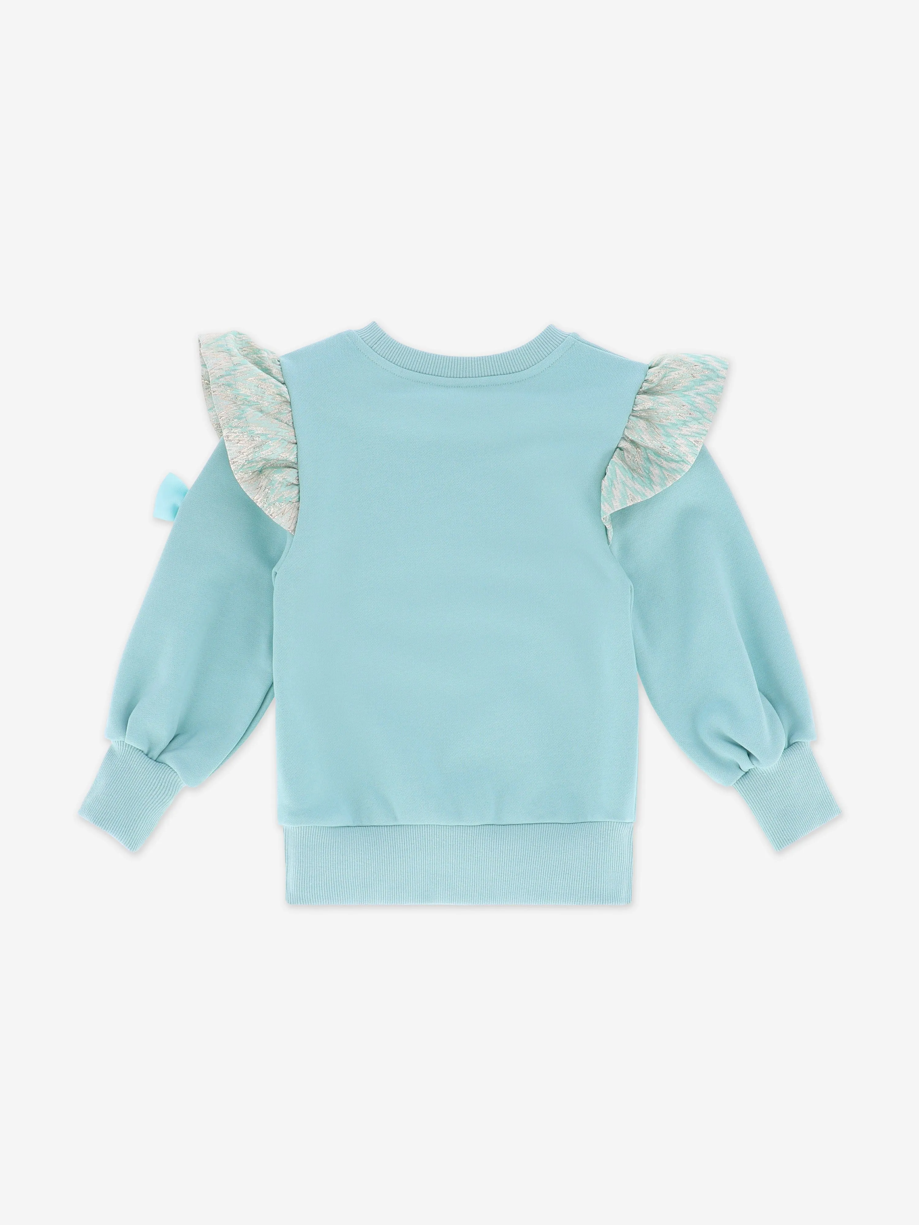 Angels Face Girls Posh Sweatshirt in Blue