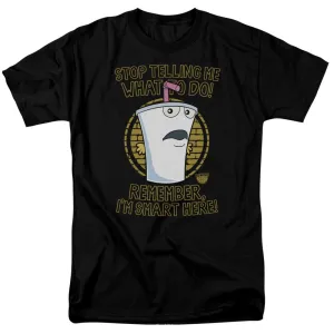 Aqua Teen Hunger Force Stop Mens T Shirt Black