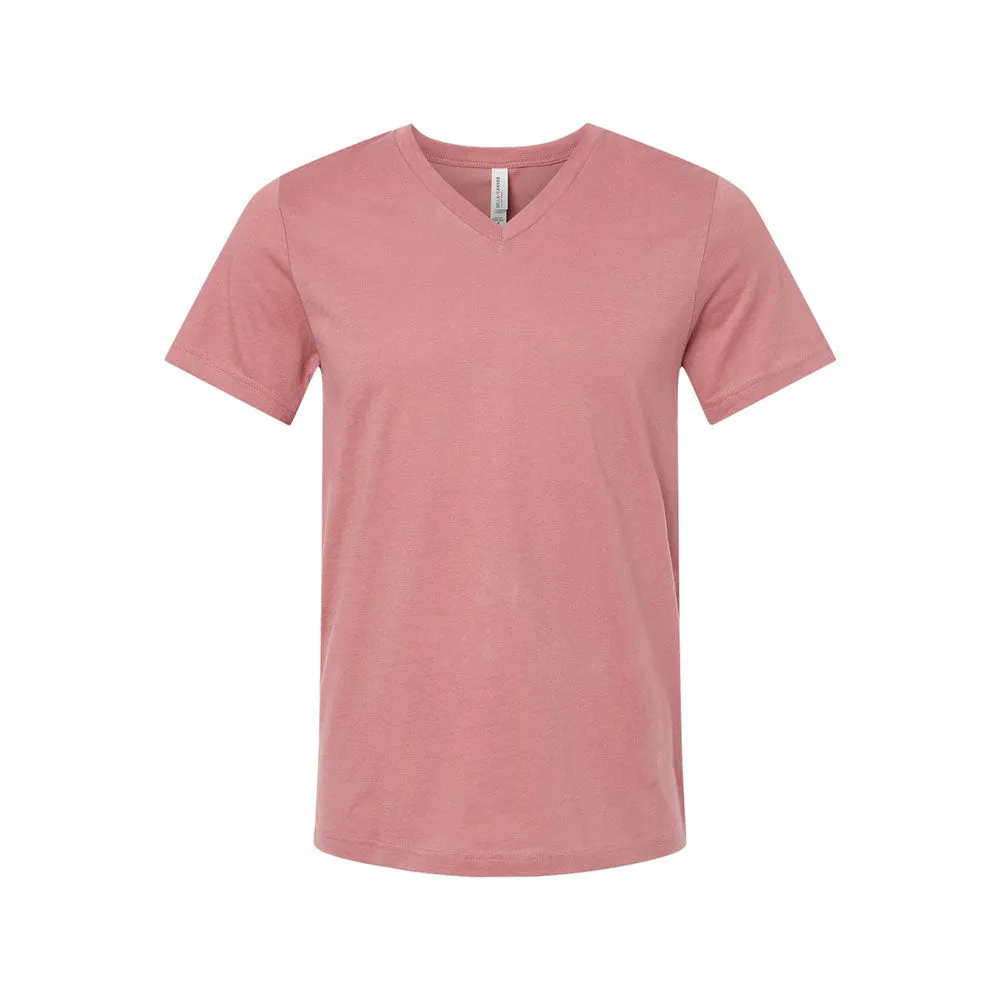 Bella & Canvas Monogram V-Neck Tee