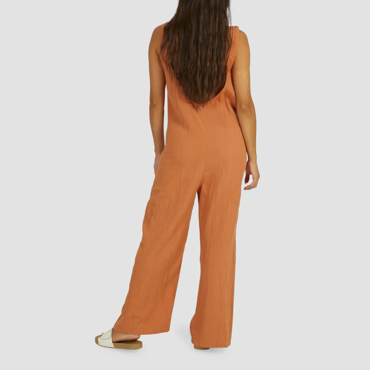 Billabong Rest Easy Jumpsuit Toffee - Womens