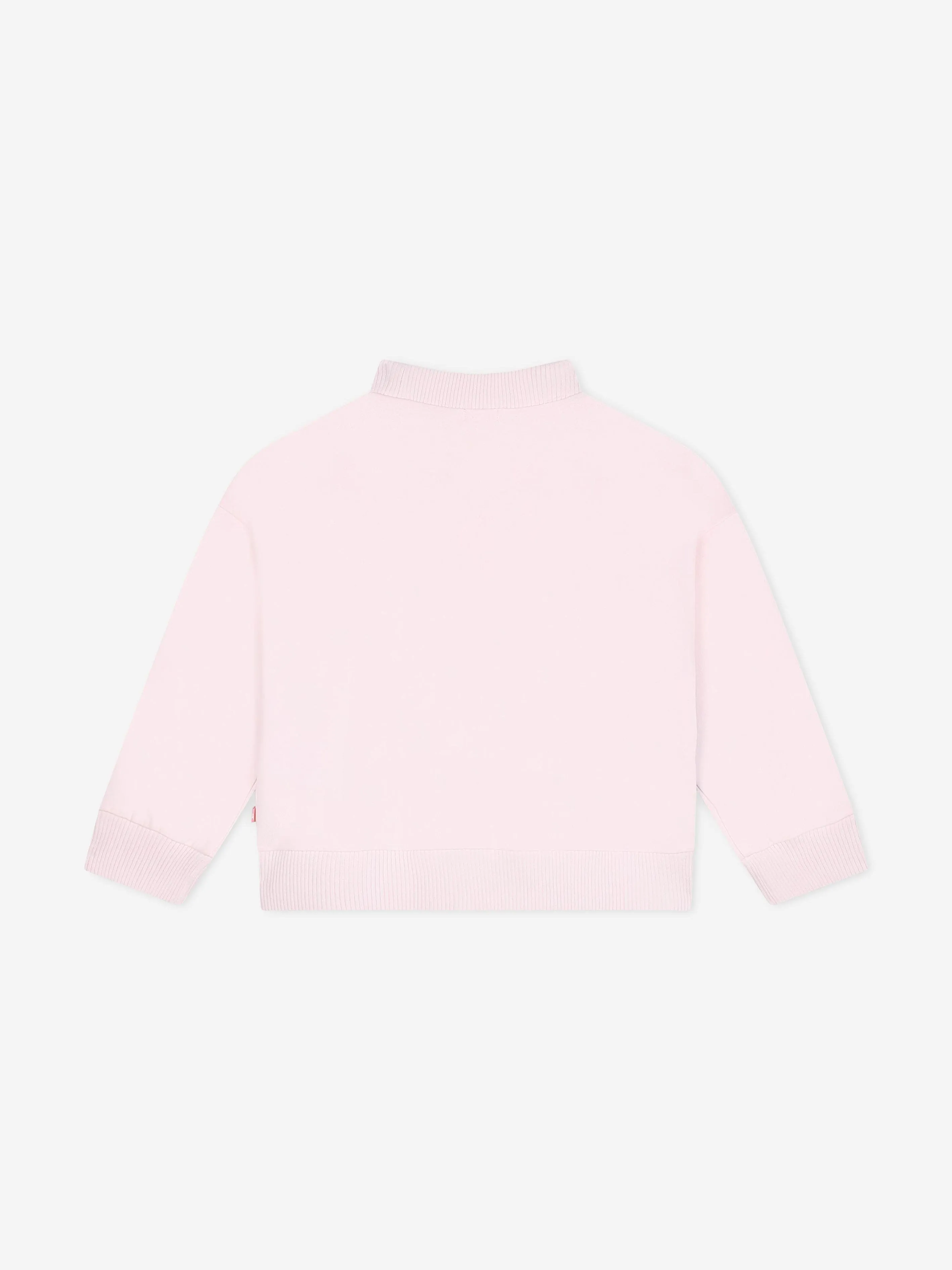 Billieblush Girls Sequin Sweatshirt in Pink