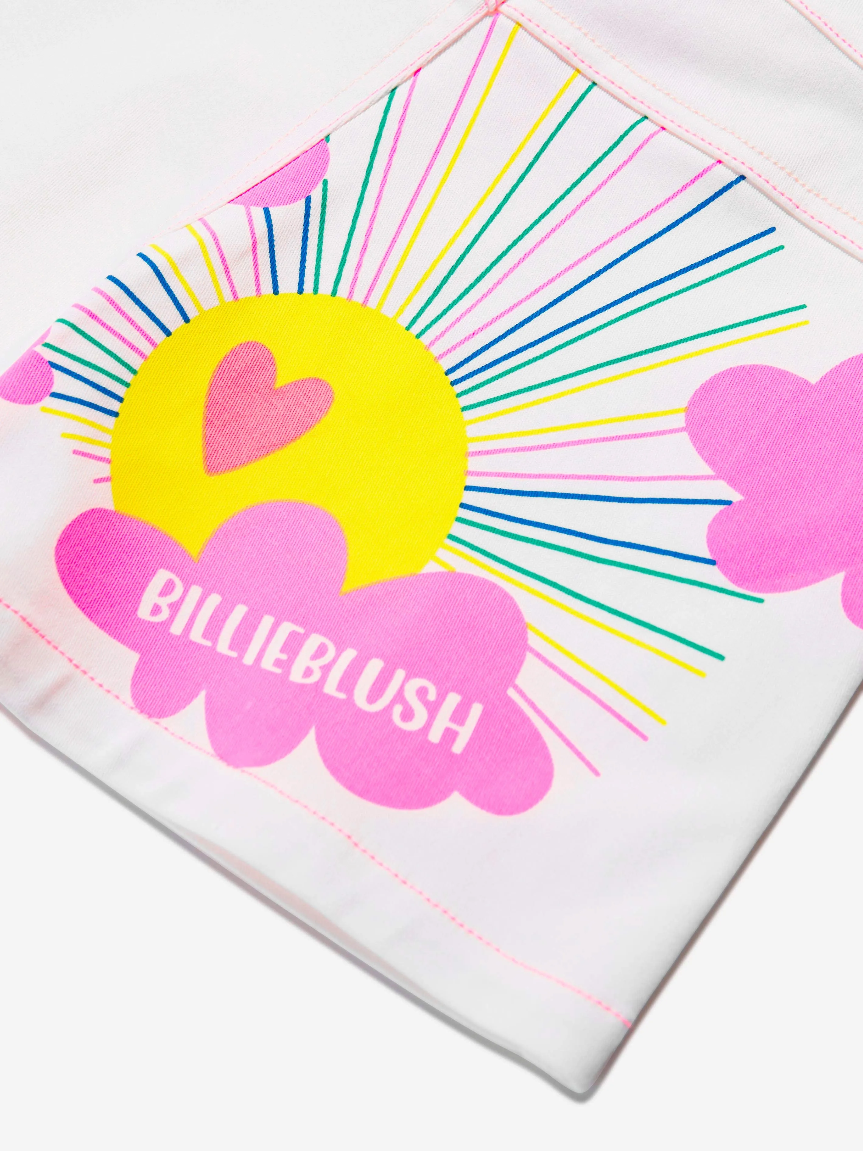 Billieblush Girls Twill Shorts in White