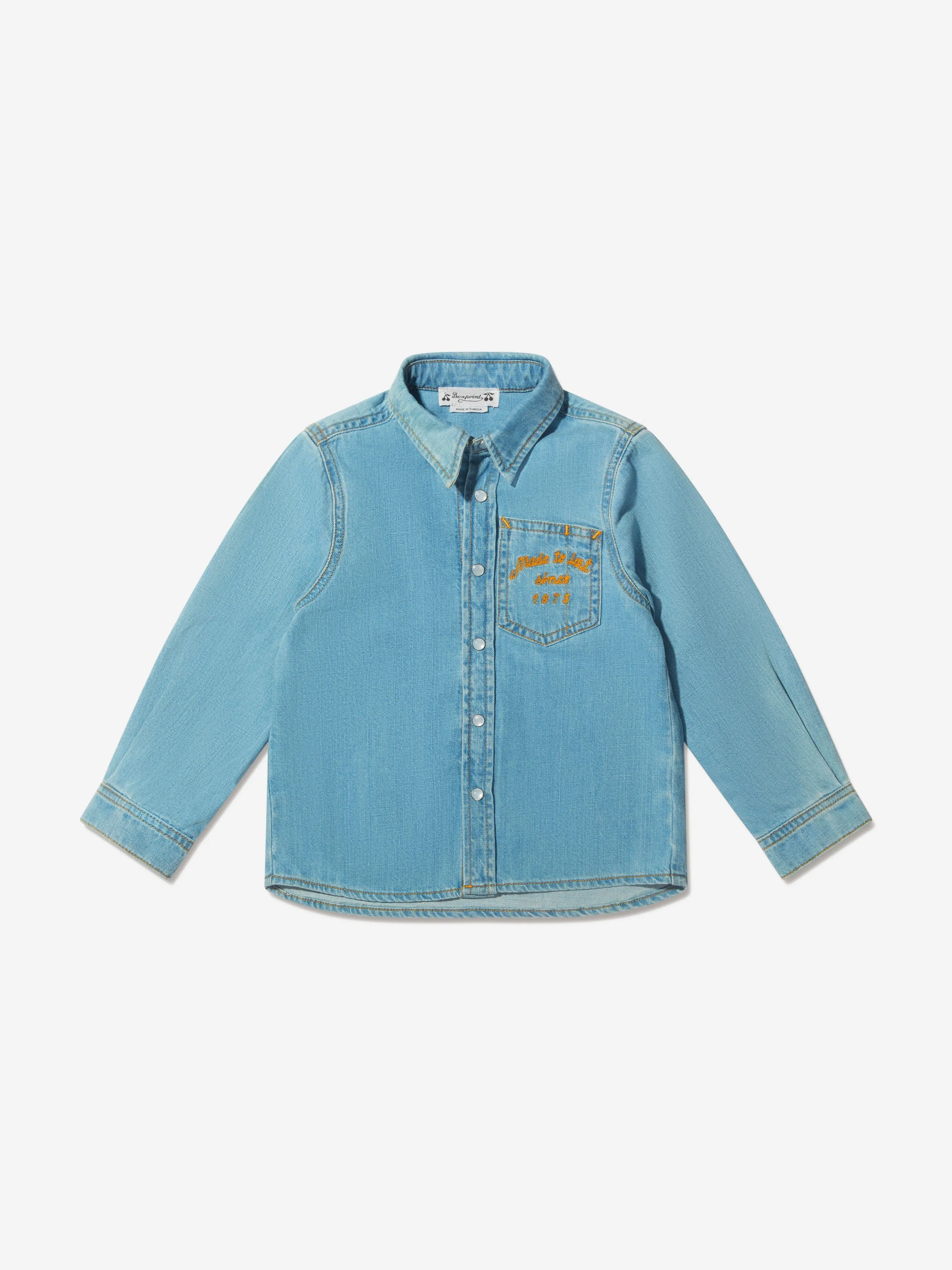 Bonpoint Boys Bilal Denim Shirt