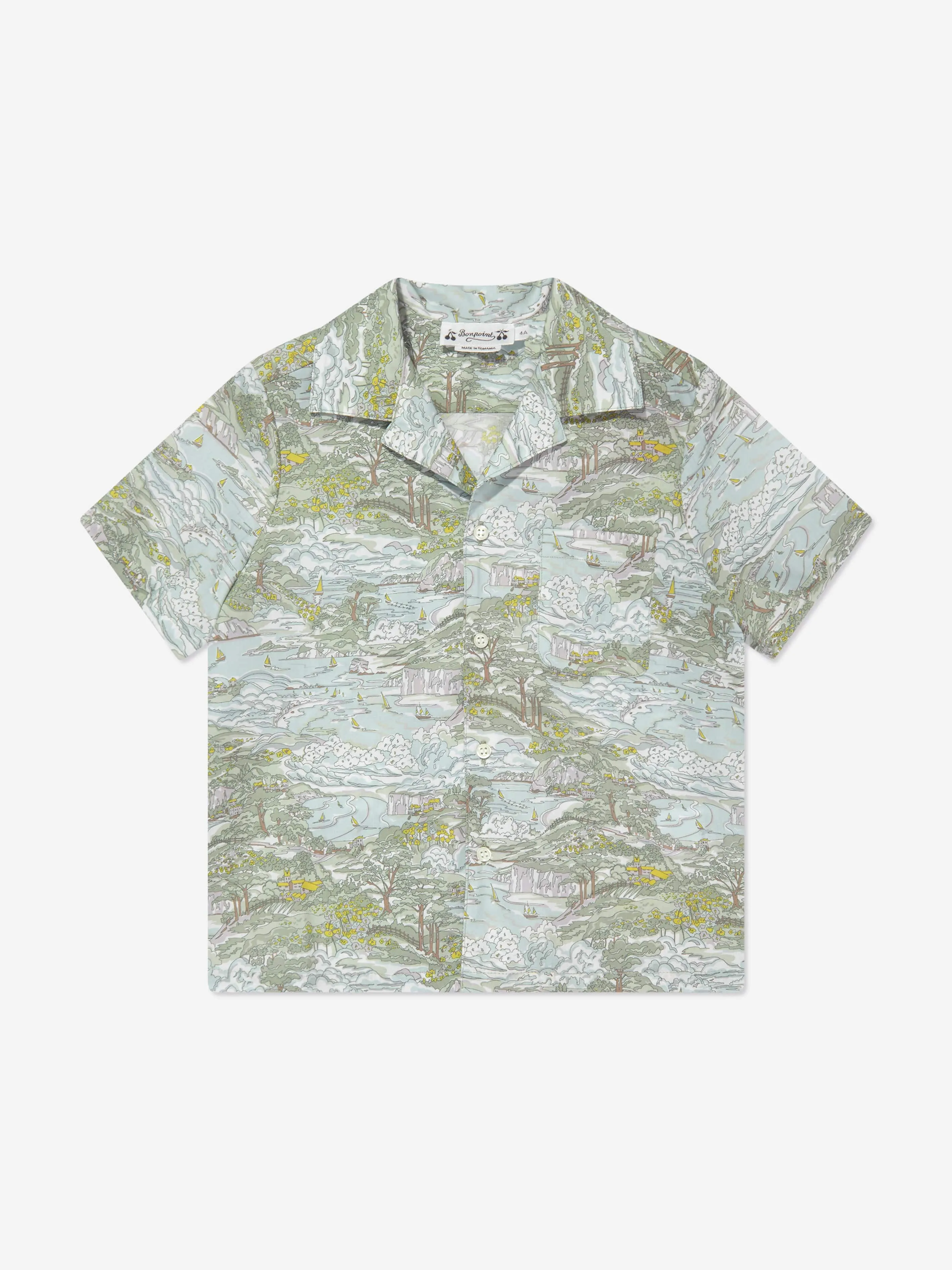 Bonpoint Boys Steve Shirt in Green