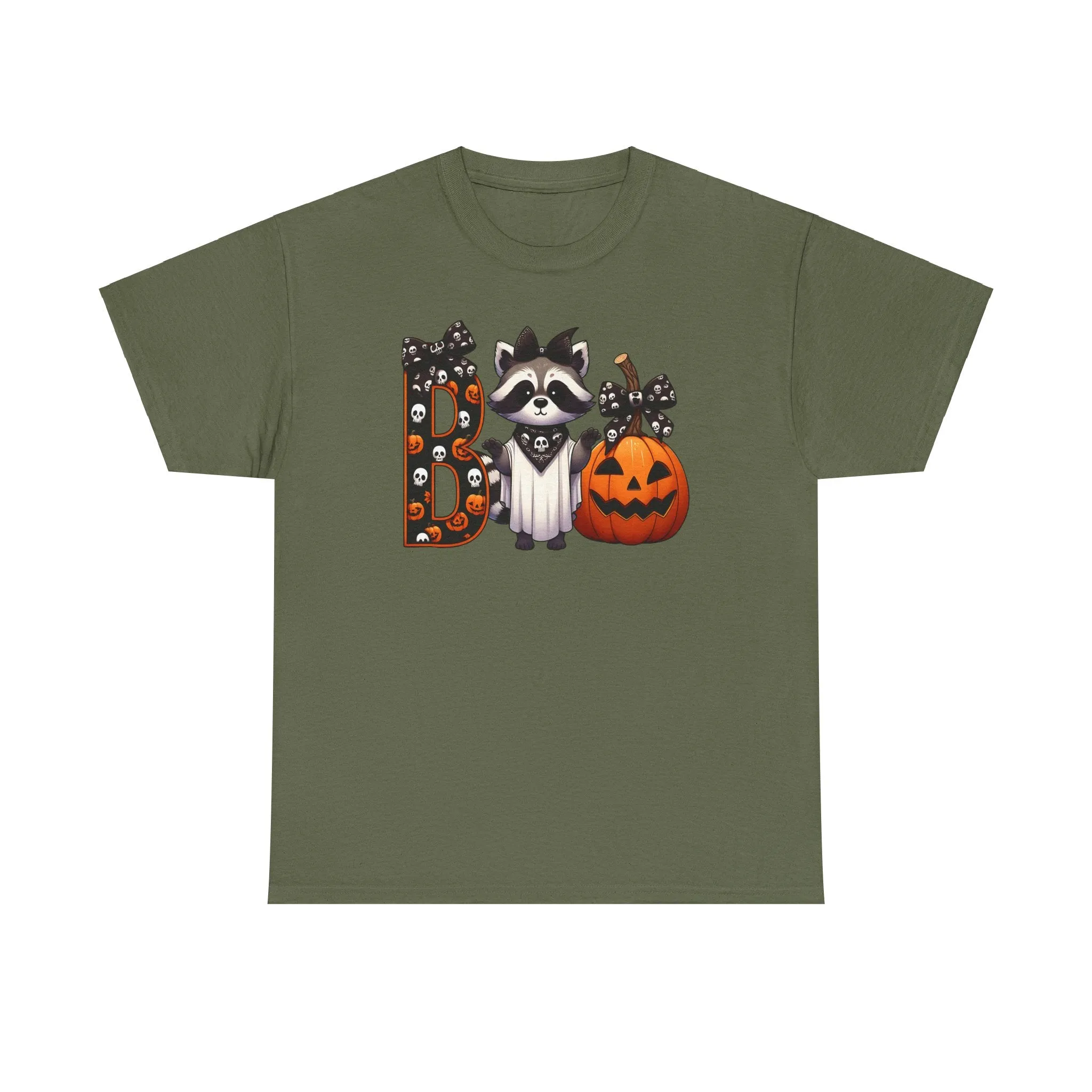 Boo Raccoon and PumpkinTee