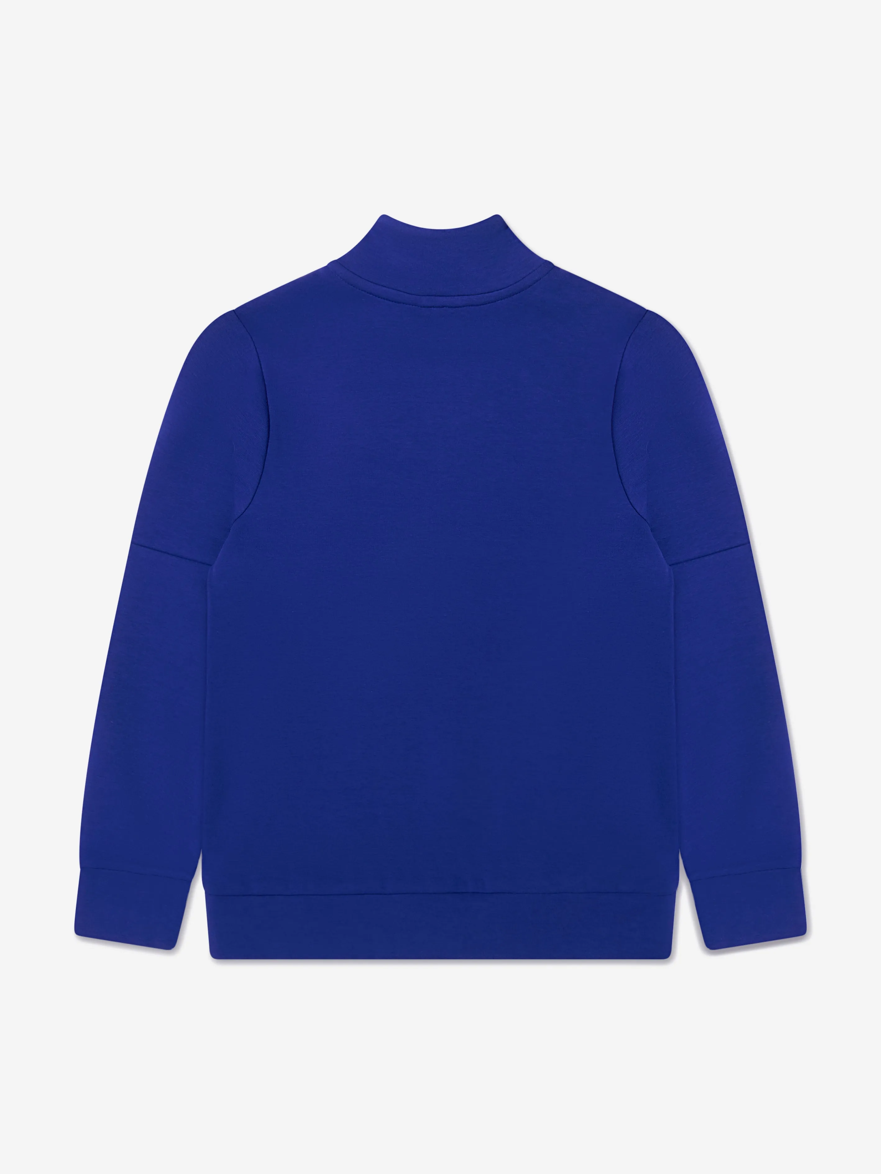 BOSS Boys Half Zip Sweatshirt In Blue