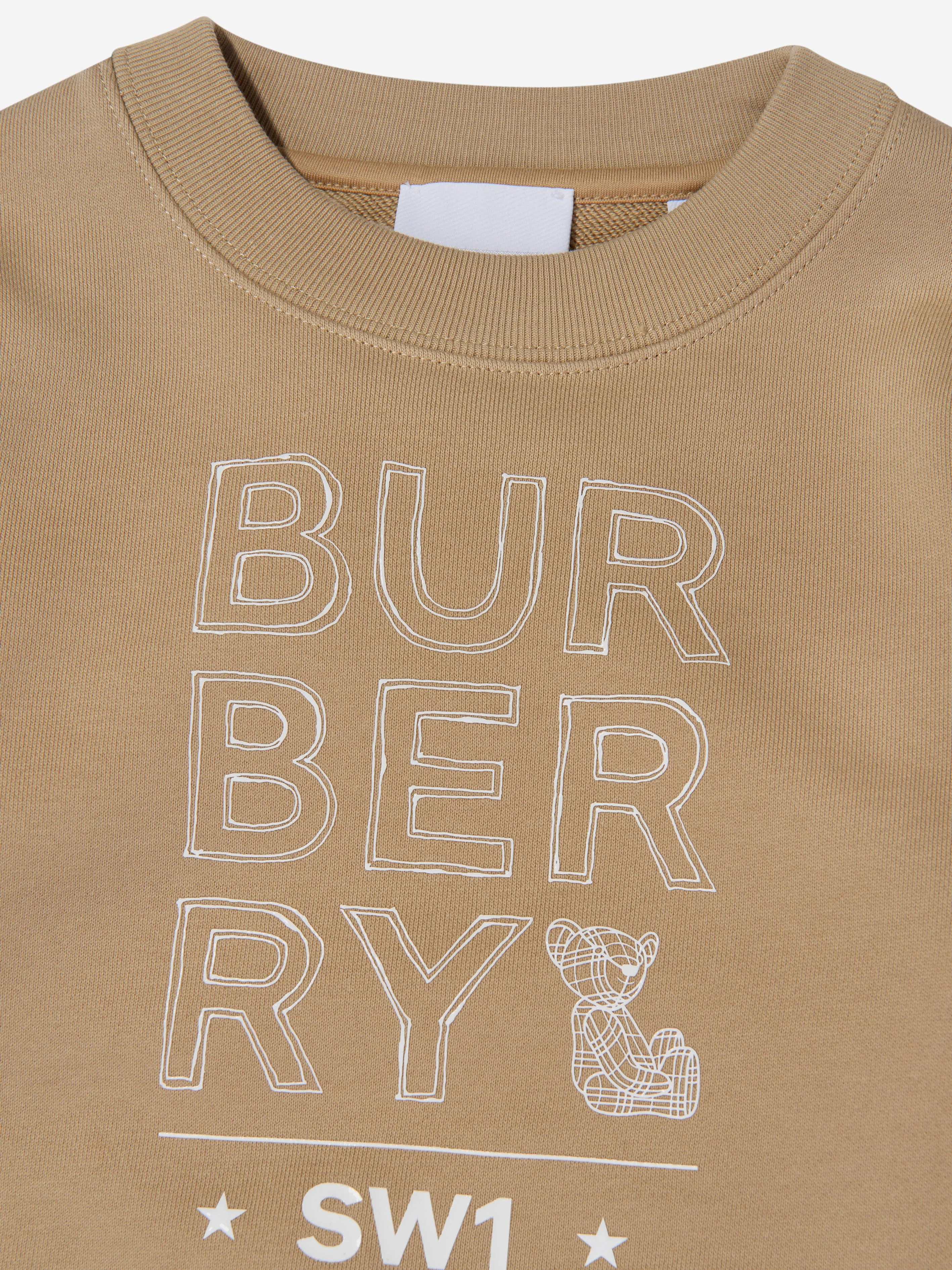 Burberry Boys Joel Logo Print Sweatshirt