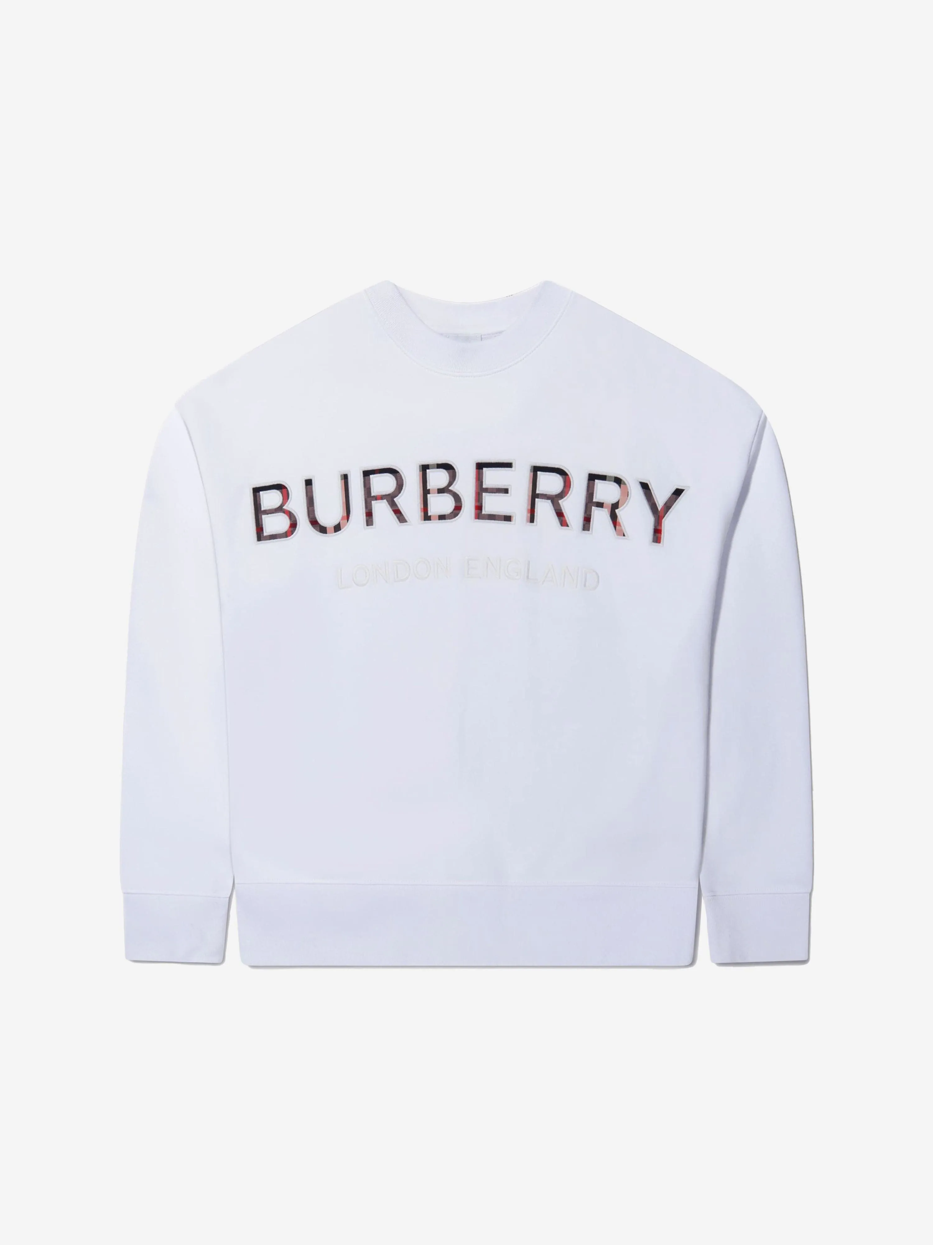 Burberry Girls Cotton Logo Sweatshirt