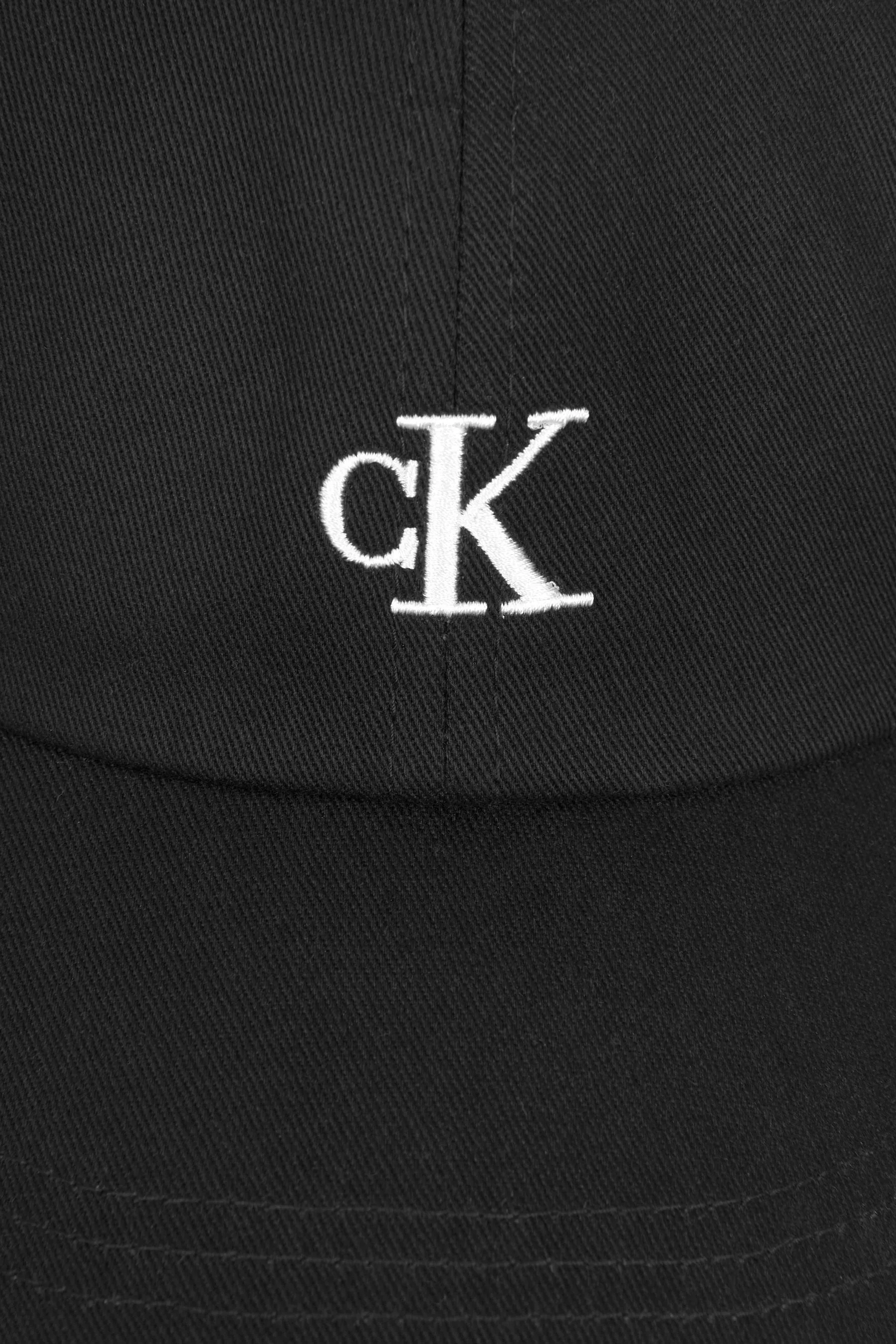 Calvin Klein Kids Monogram Baseball Cap in Black