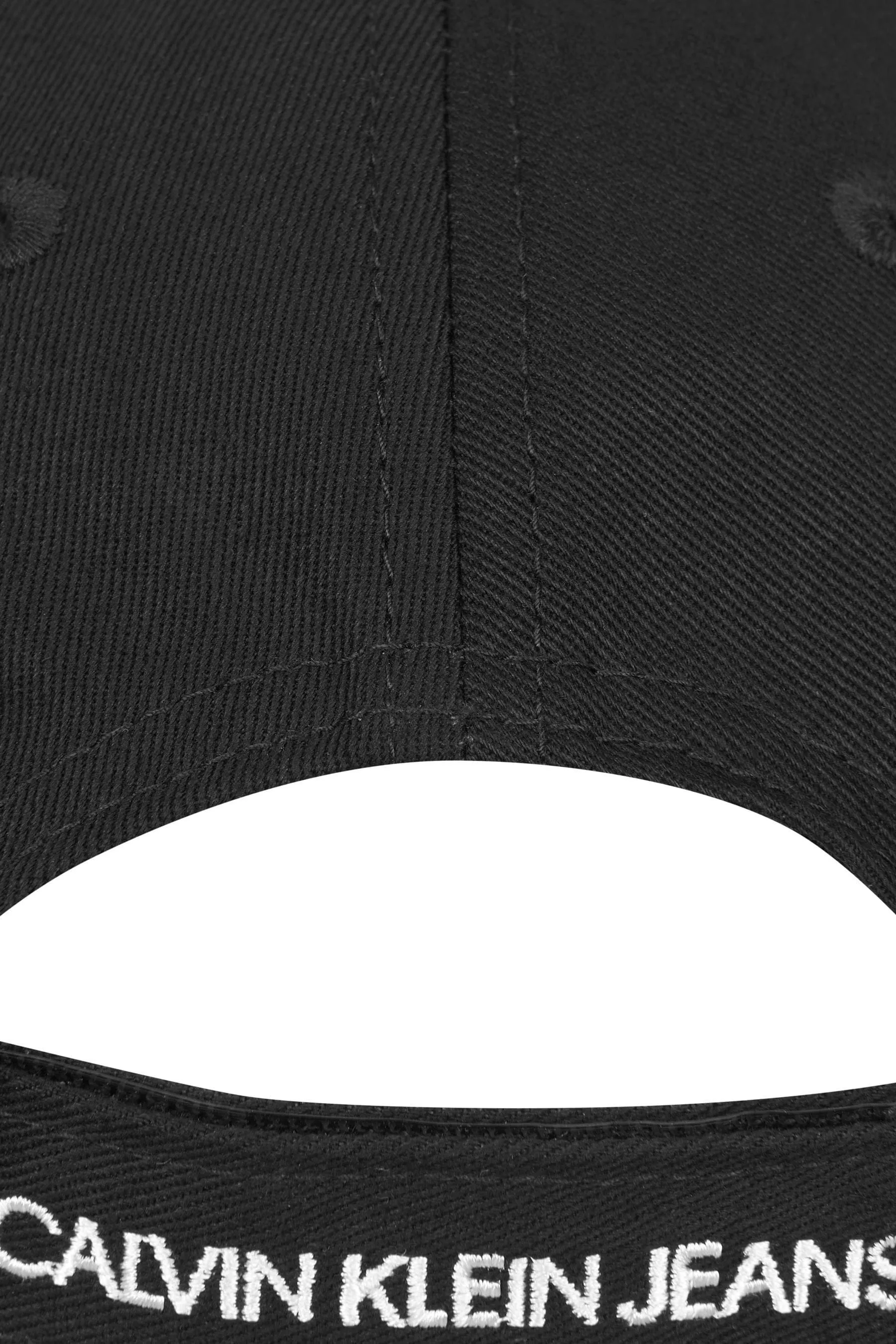 Calvin Klein Kids Monogram Baseball Cap in Black