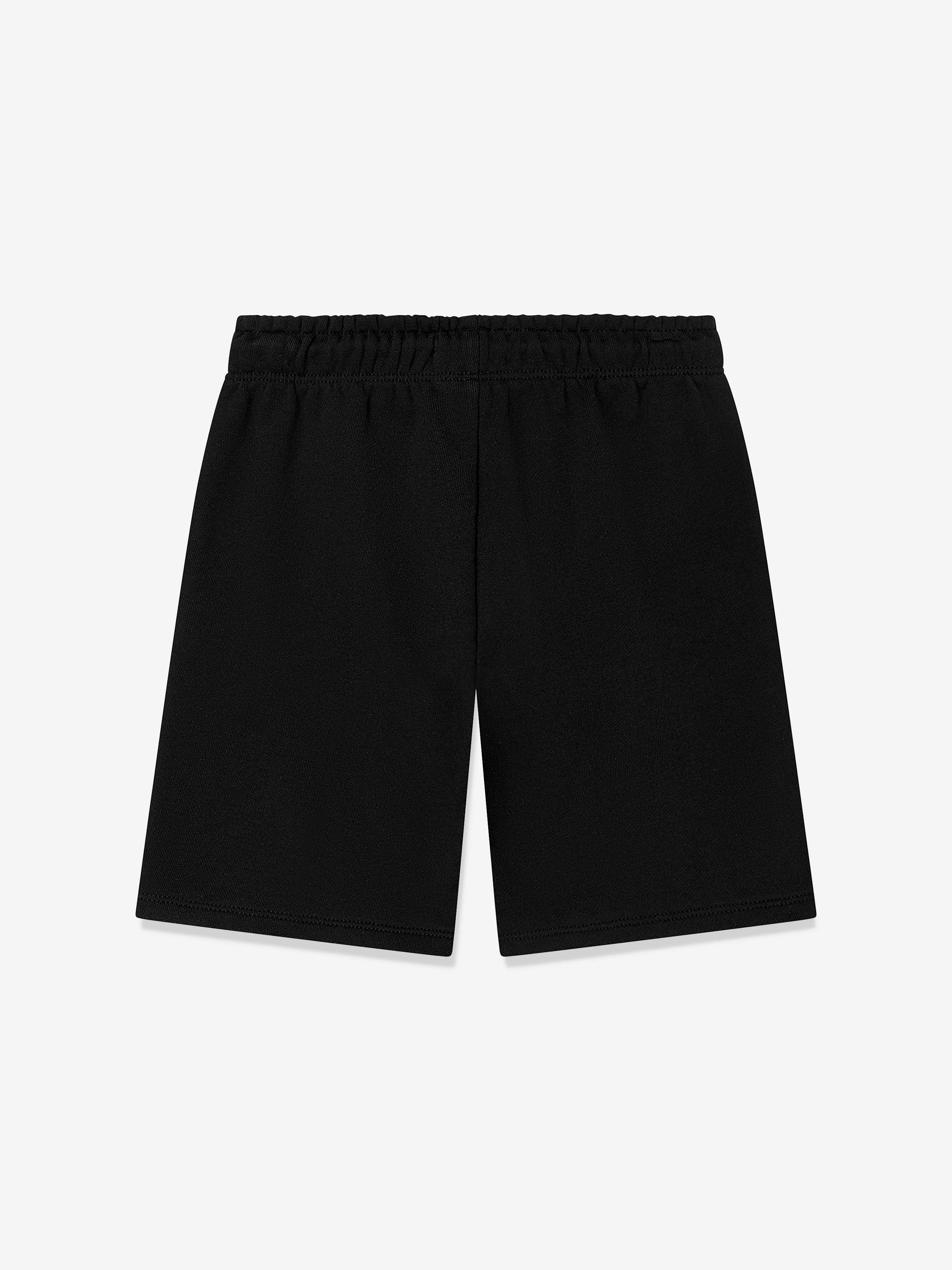 Calvin Klein Kids Monogram Relaxed Shorts in Black