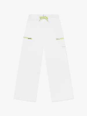 Converse Girls Utility Straight Leg Joggers in Ivory