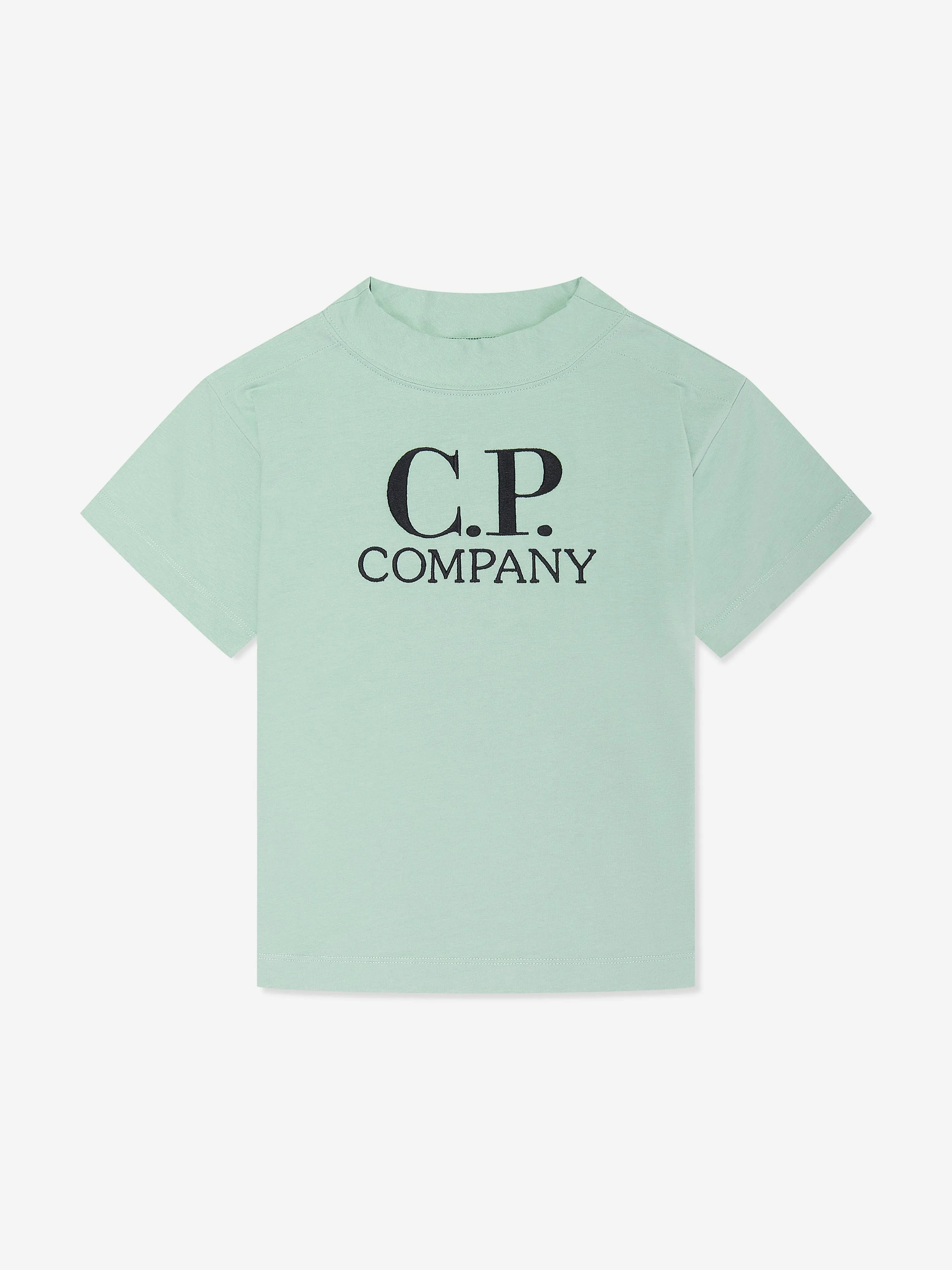 C.P. Company Boys Logo T-Shirt in Green