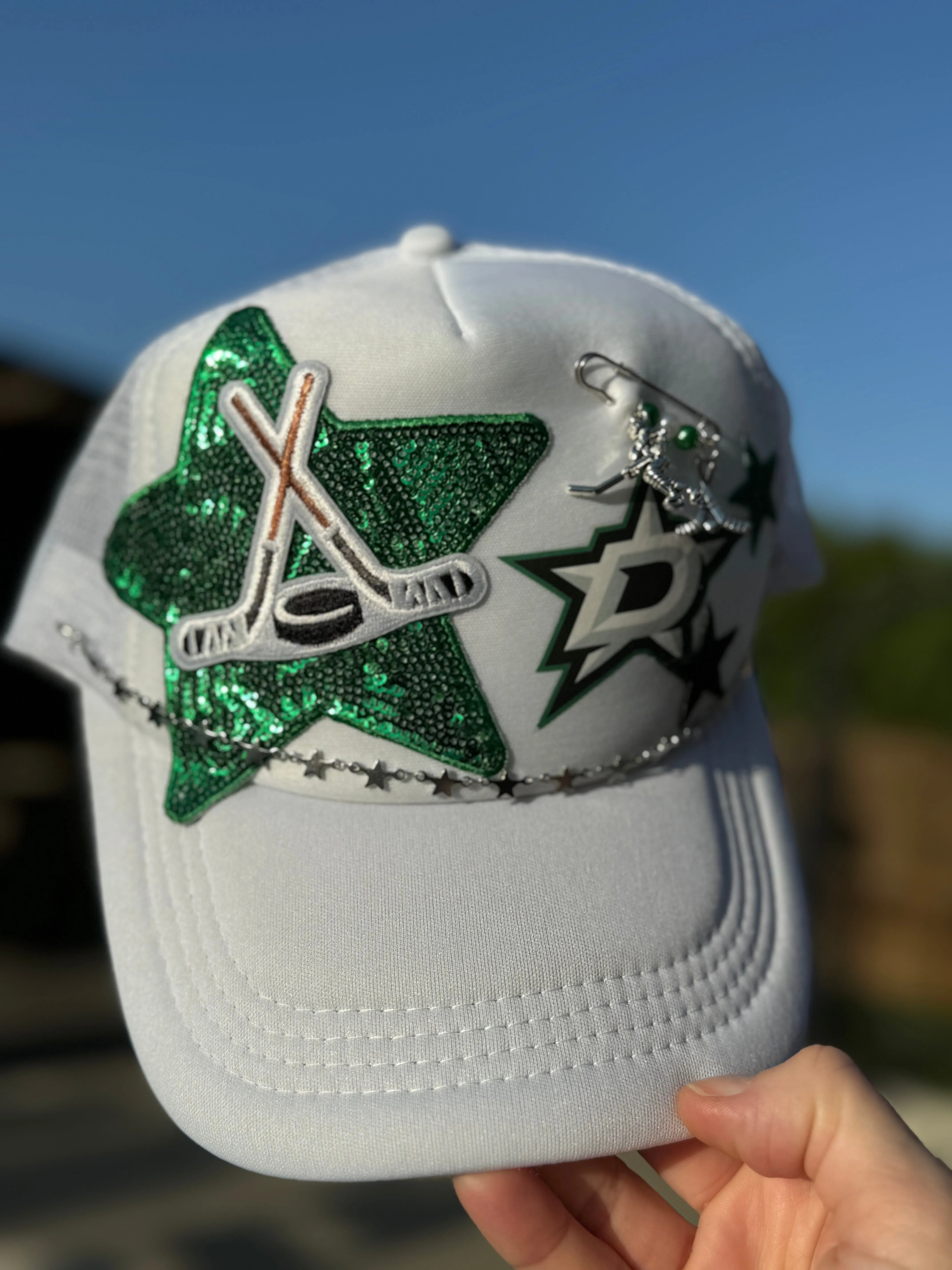 Dallas Stars Themed Trucker Hat