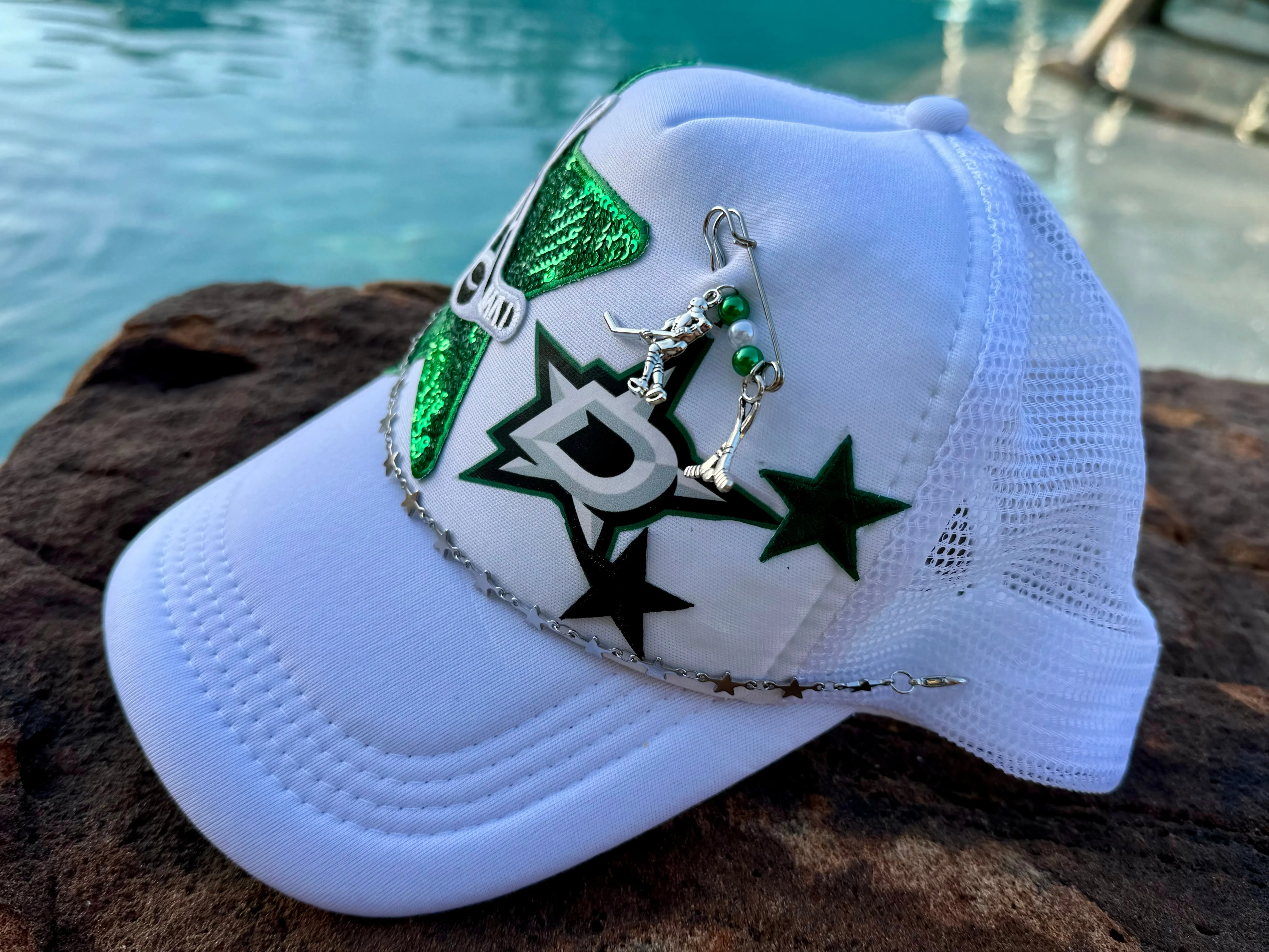 Dallas Stars Themed Trucker Hat