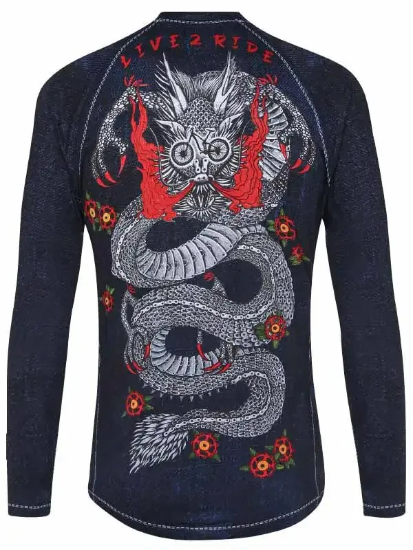 Dragon Long Sleeve MTB Jersey