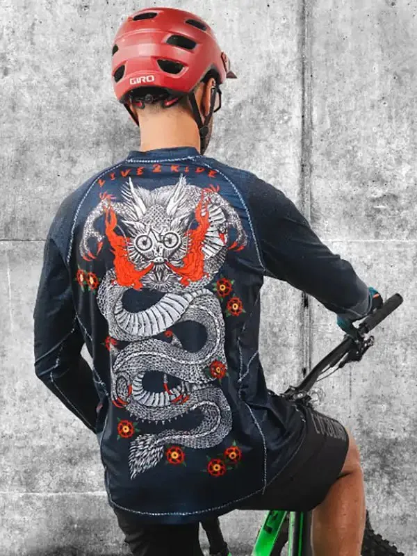 Dragon Long Sleeve MTB Jersey