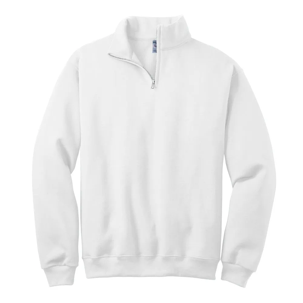 Embroidered Name & Dental Practice Quarter Zip with Mini Outline Tooth