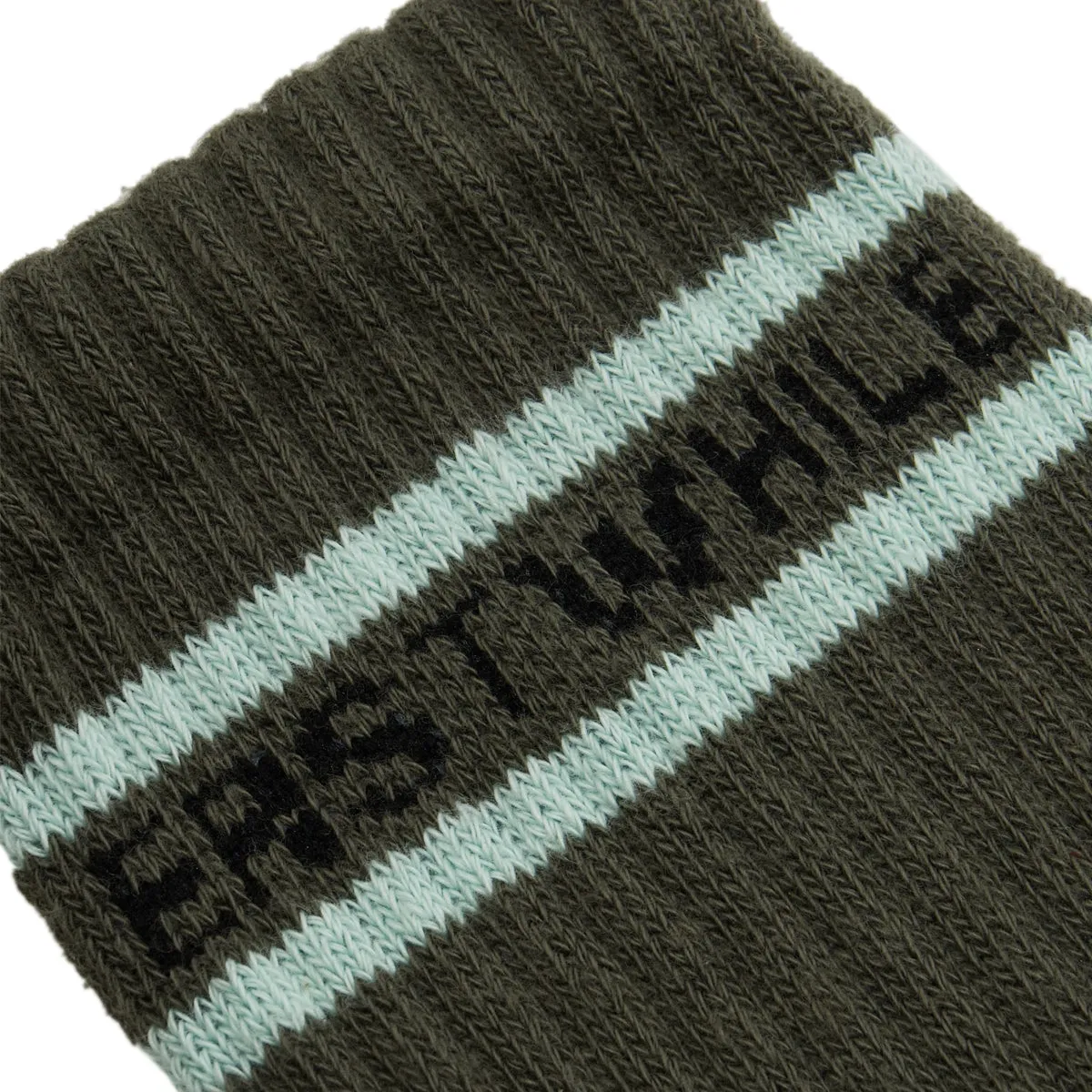 Erstwhile - Crew Logo Sock | Aqua