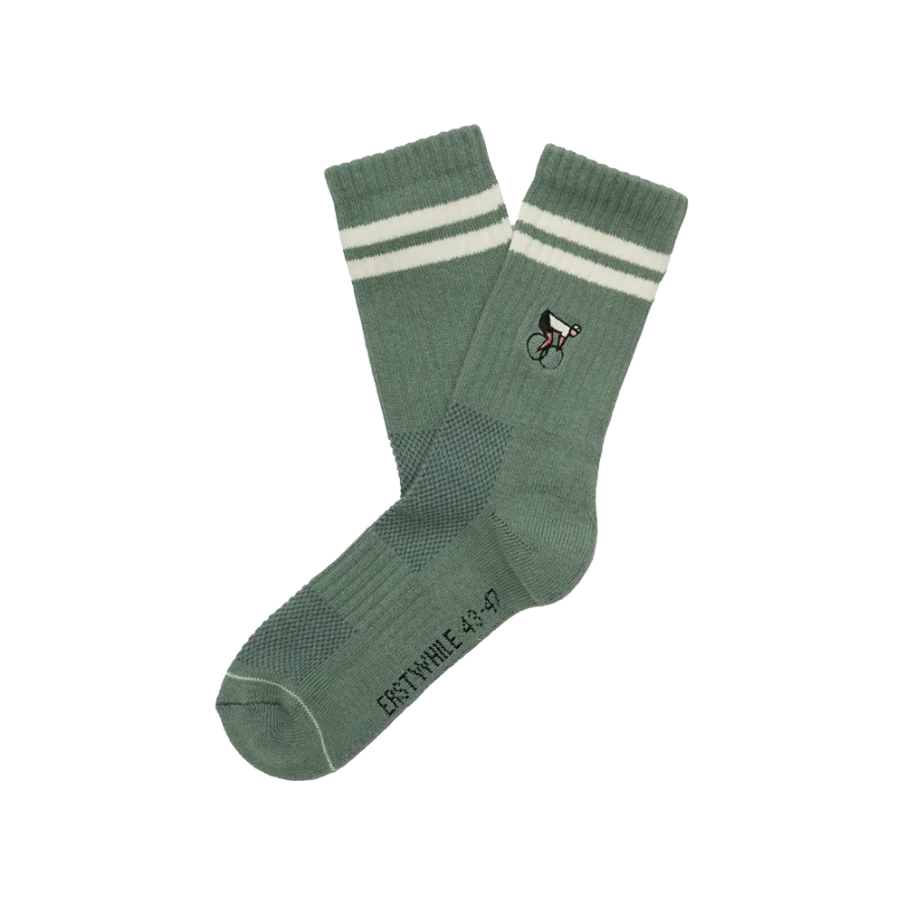 Erstwhile - Crew Sock | Green