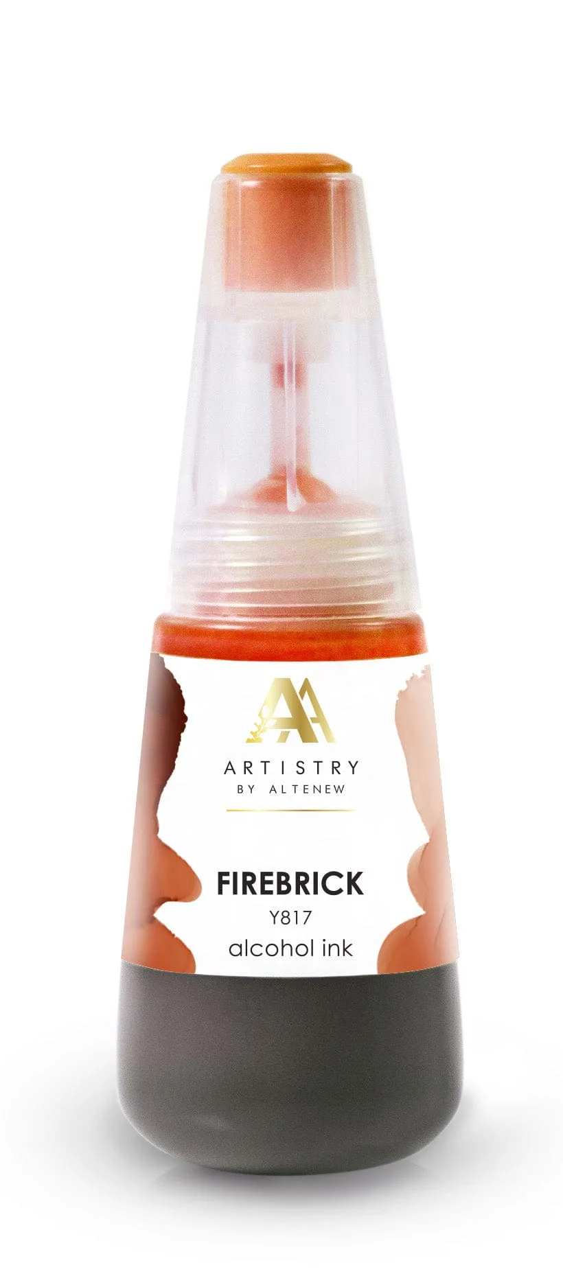 Firebrick Alcohol Ink