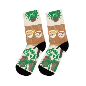 Flirting Coffee & Tea Socks