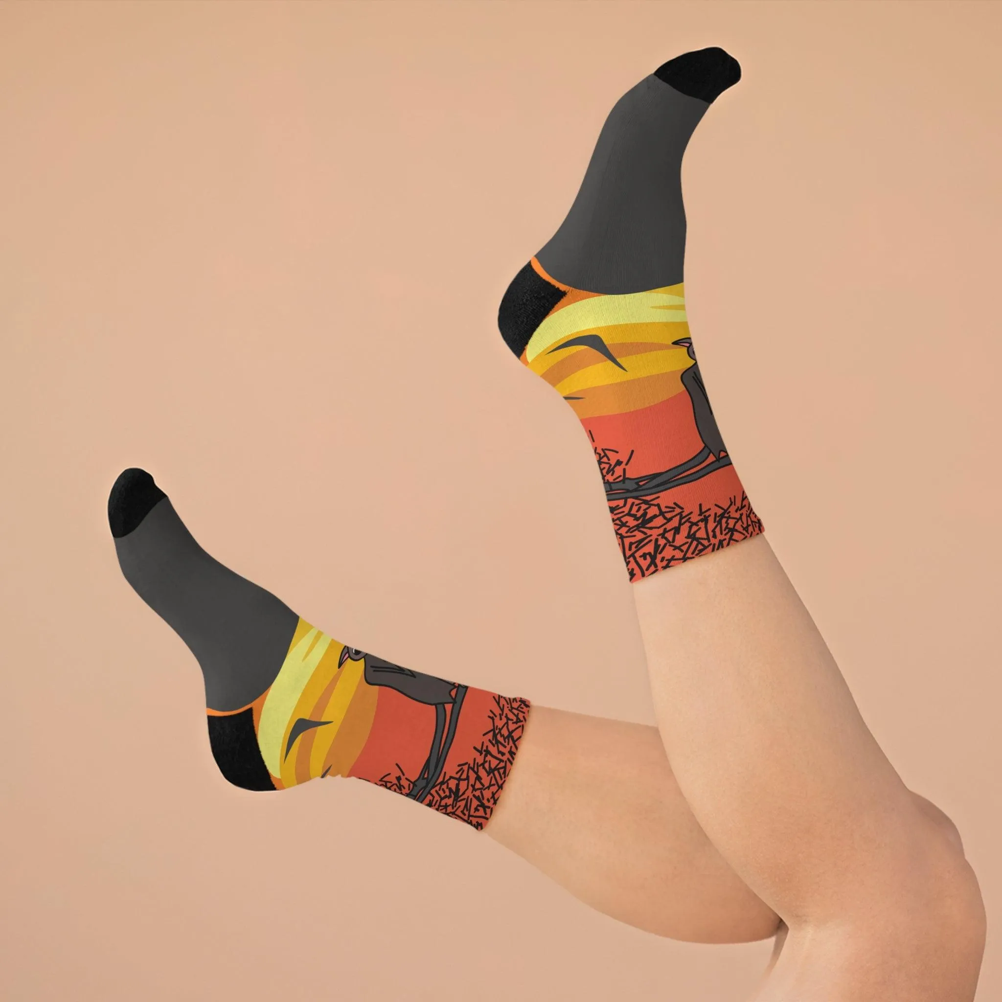 Fruit Bat Socks