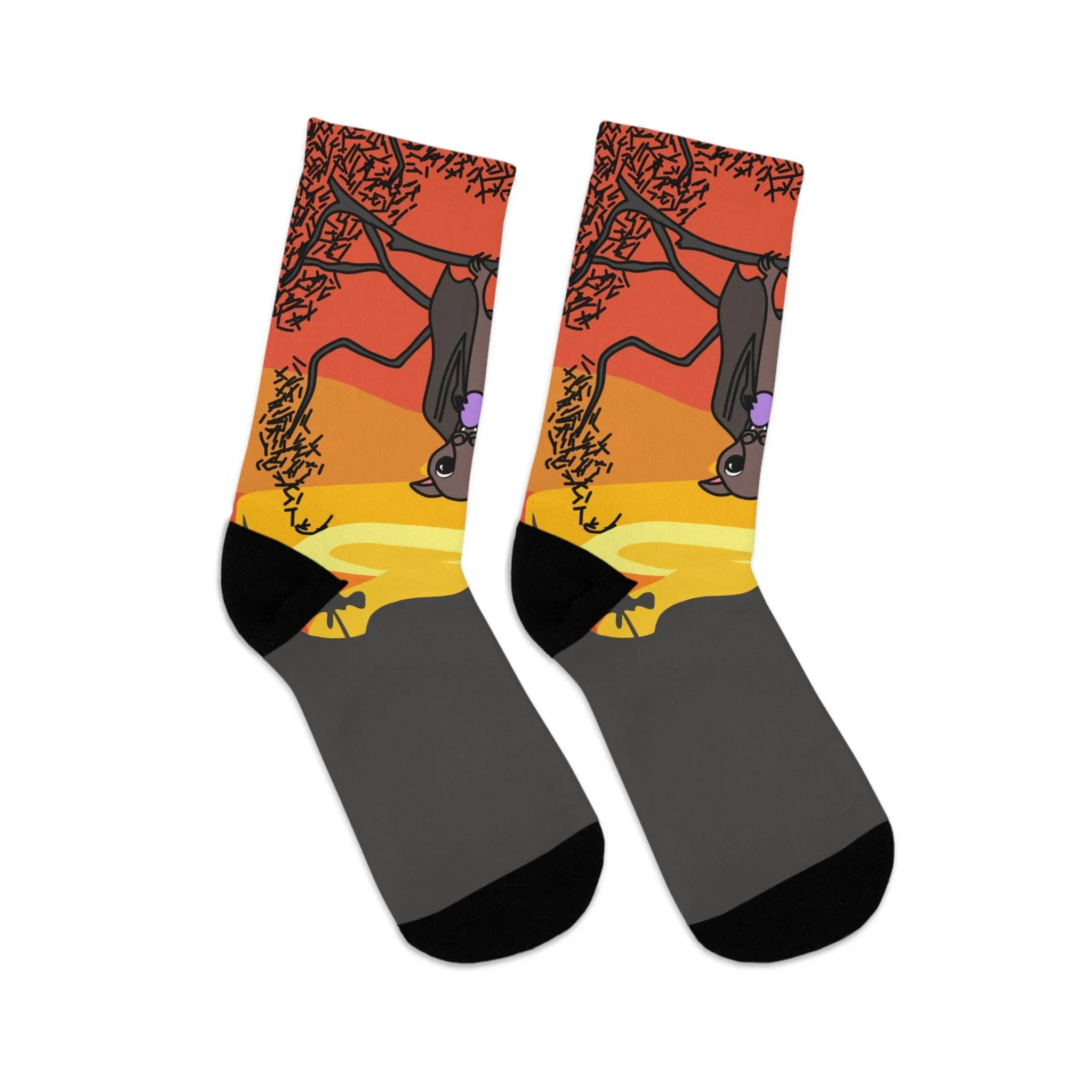 Fruit Bat Socks