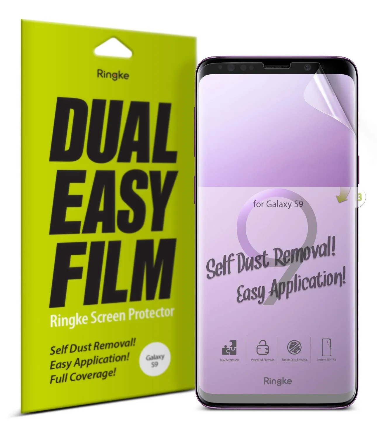 Galaxy S9 Screen Protector | Dual Easy Film