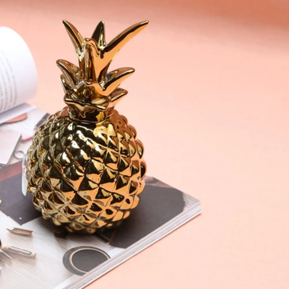 Gold Pineapple Ornament