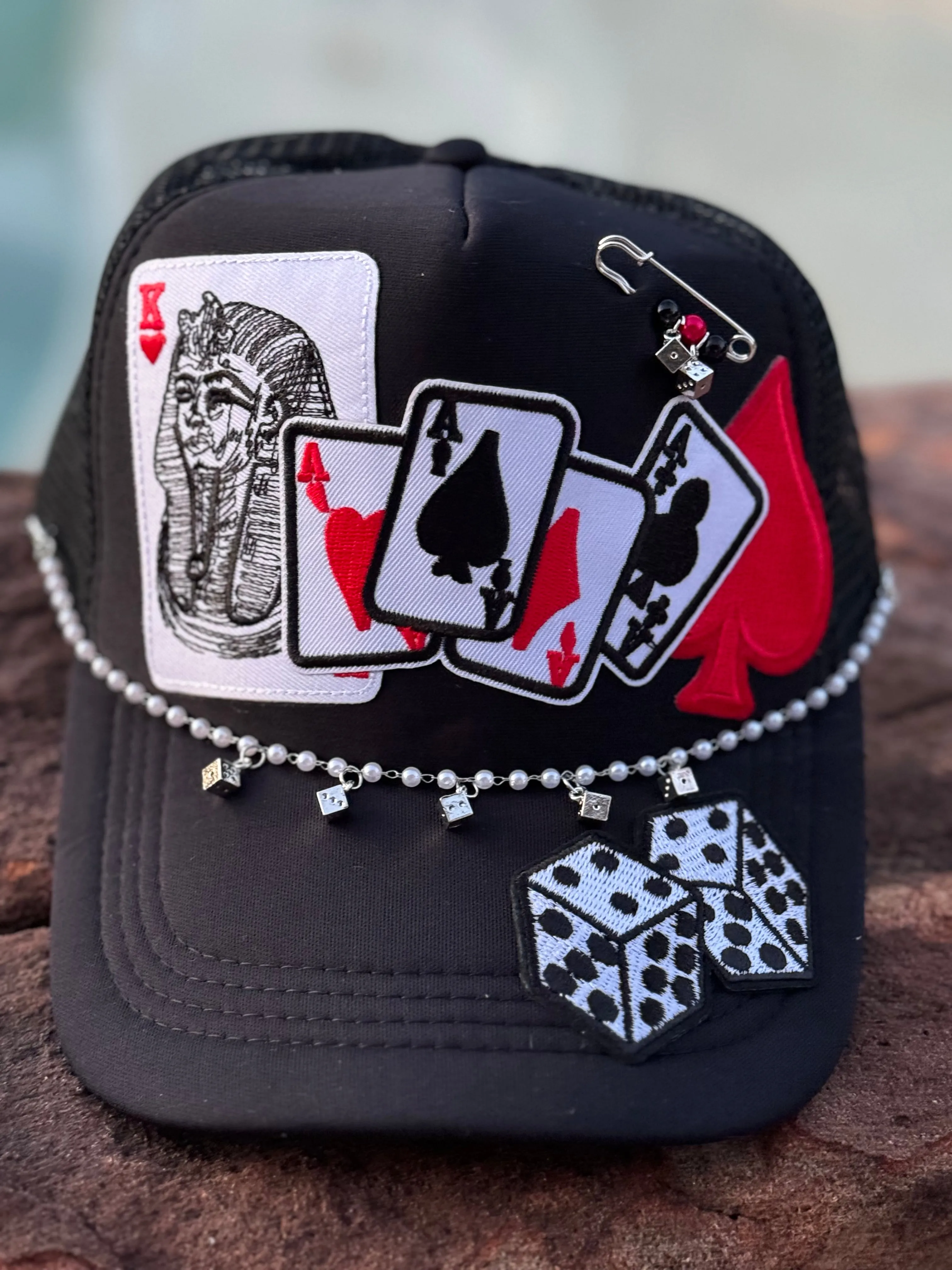 High Stakes Poker Patch Trucker Hat