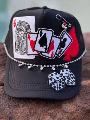 High Stakes Poker Patch Trucker Hat