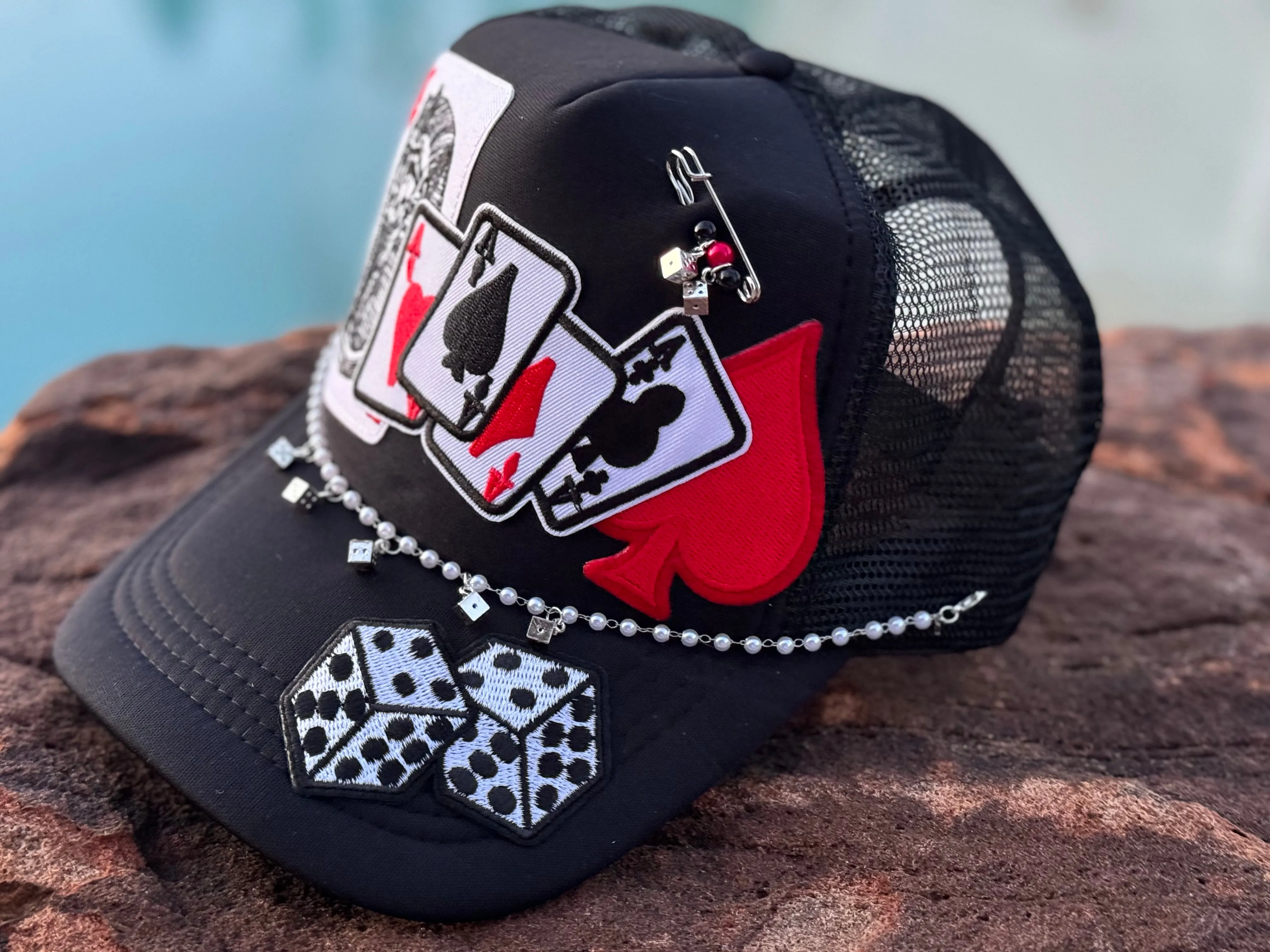 High Stakes Poker Patch Trucker Hat