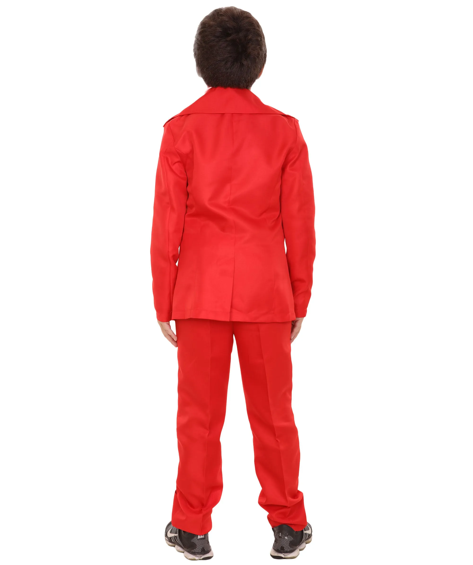 HPO Teen's Deluxe Pop Star Red Color Costume