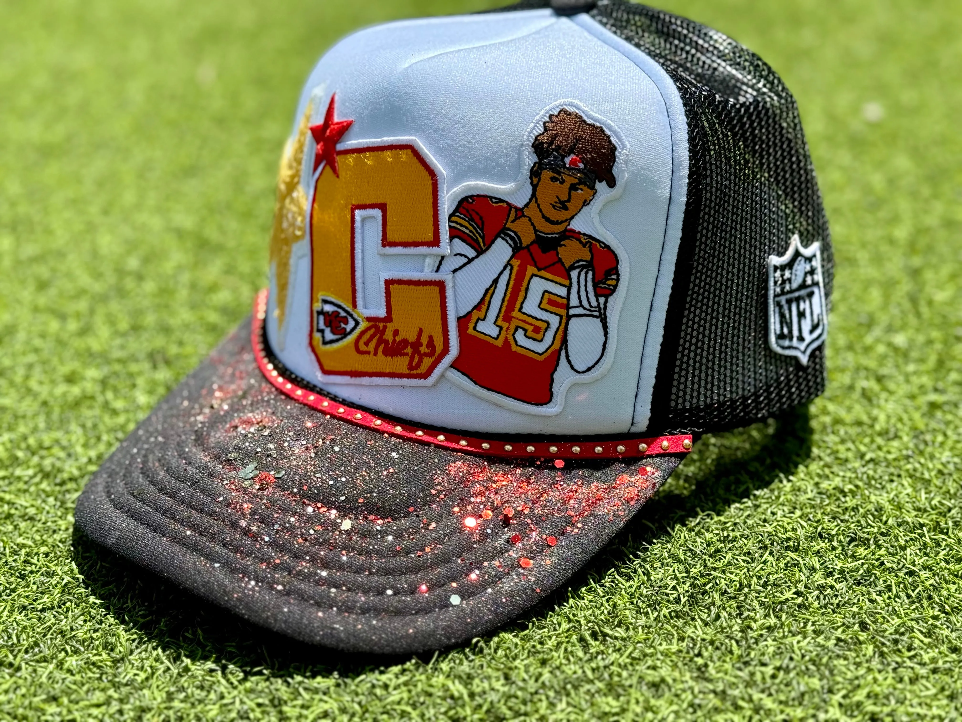 KC Chiefs Football Trucker Cap