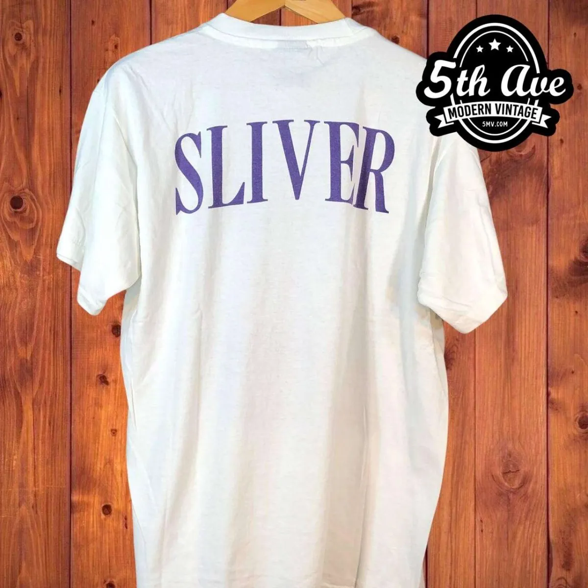 Pure Sliver: Nirvana White Single Stitch t shirt