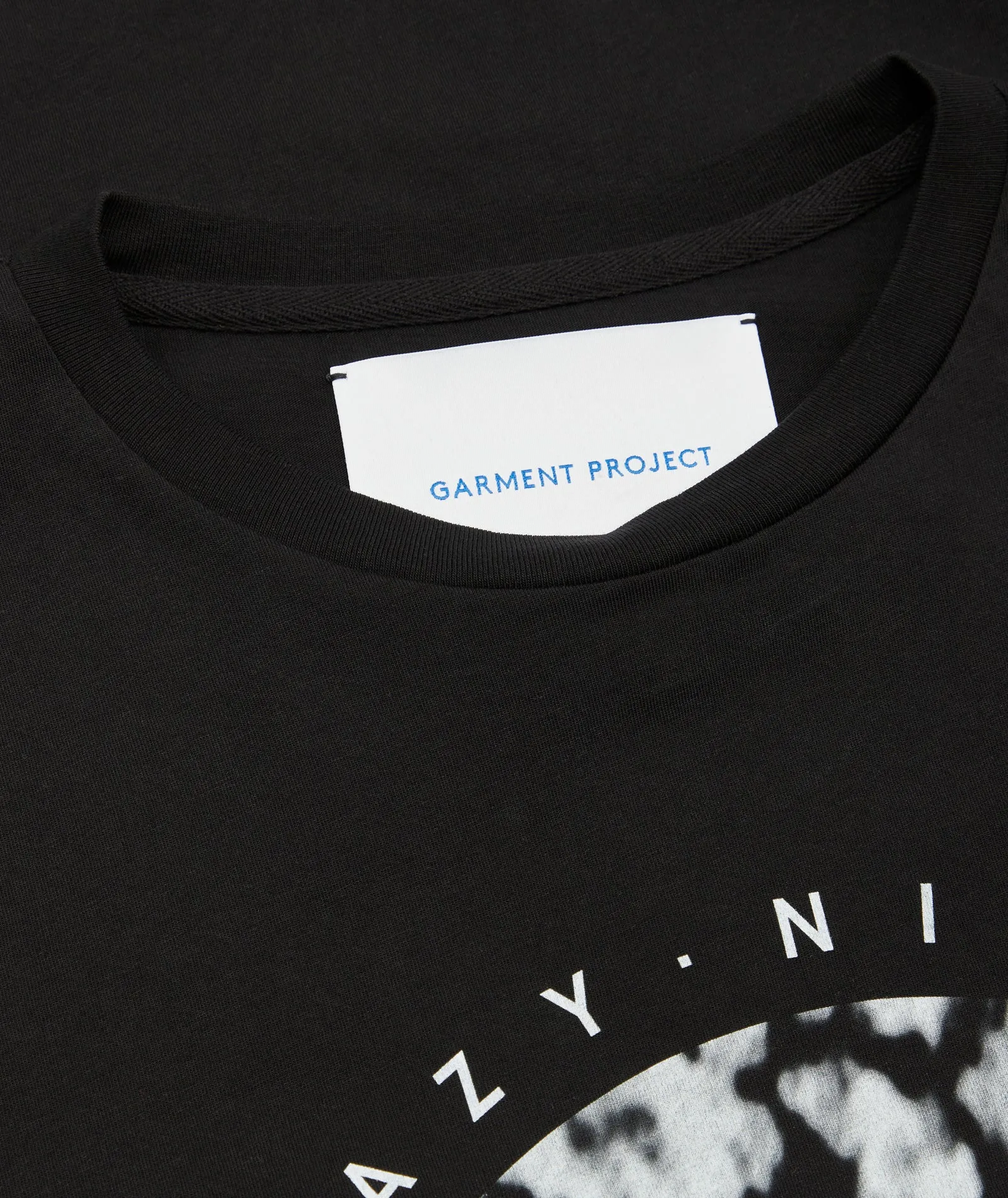 Relaxed Fit Tee - Black / Lazy hazy