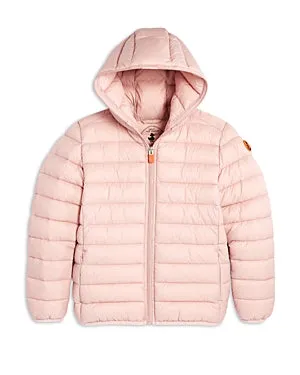 Save the Duck Girls' Lily Hooded Puffer Jacket