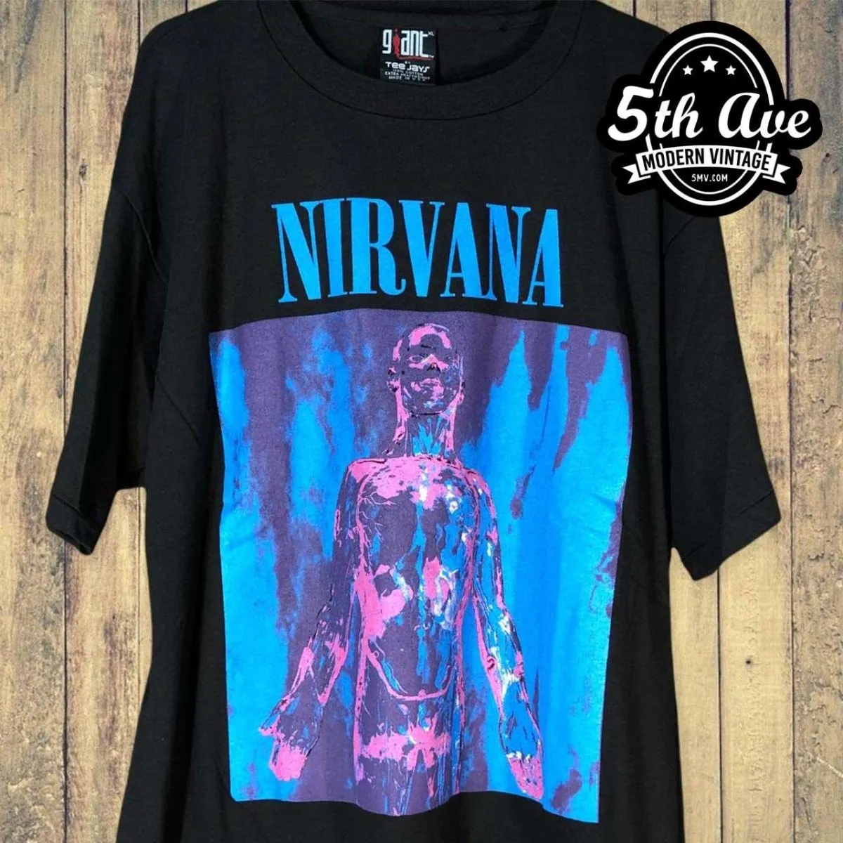 Sliver: Nirvana Black Short Sleeve t shirt