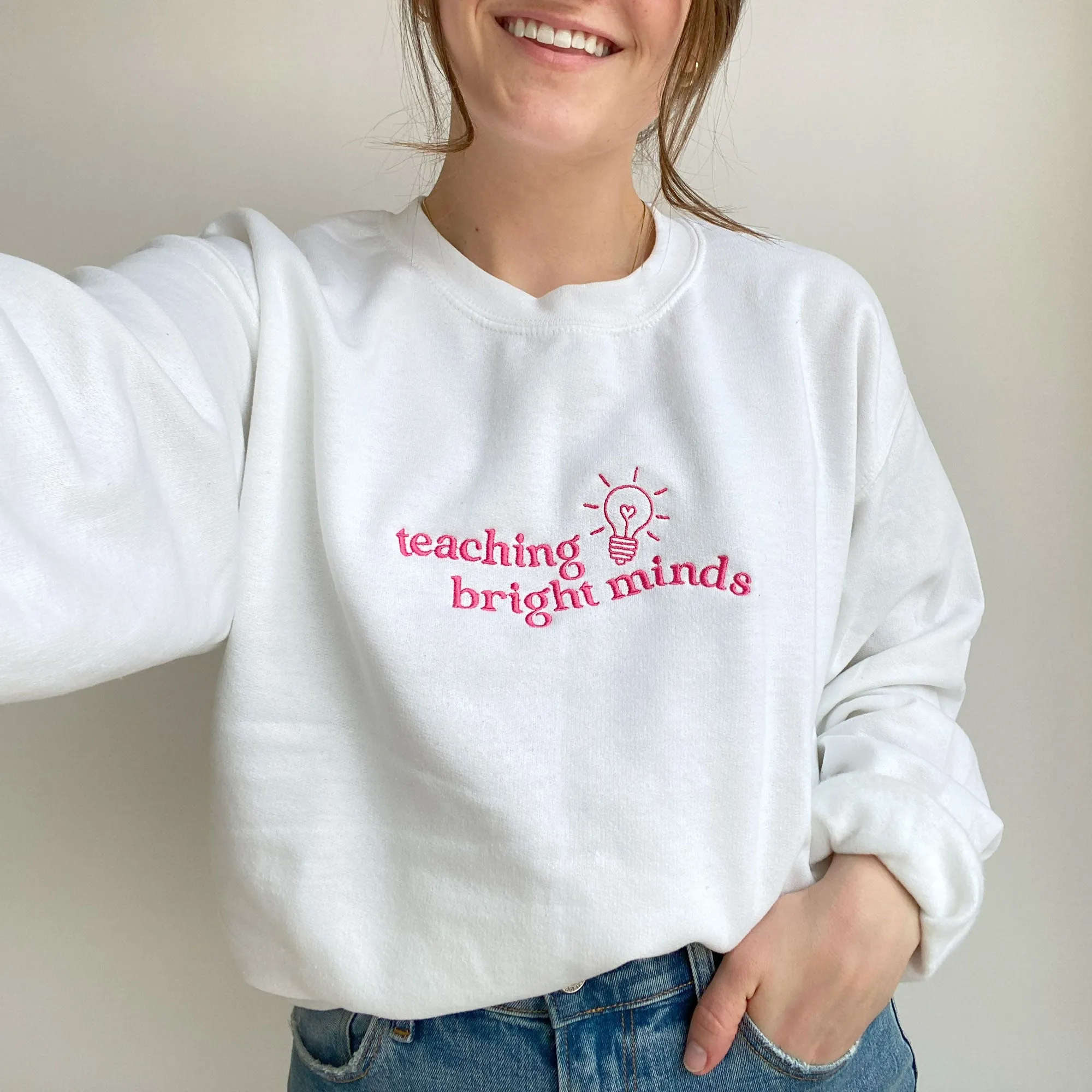 Teaching Bright Minds Gemma Crewneck Sweatshirt