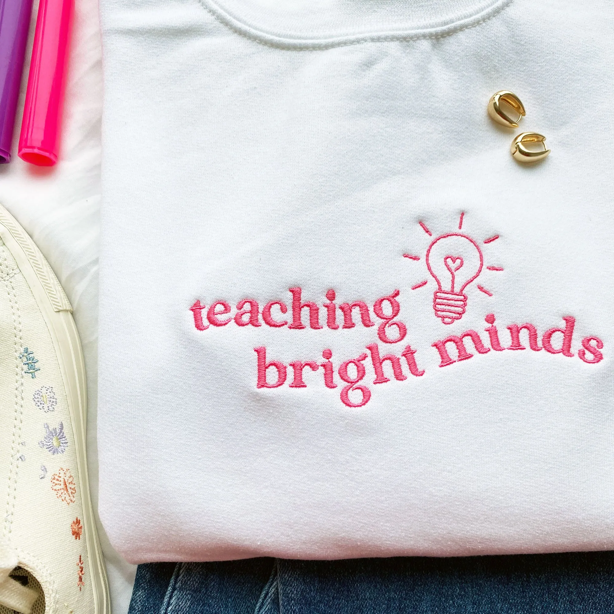 Teaching Bright Minds Gemma Crewneck Sweatshirt