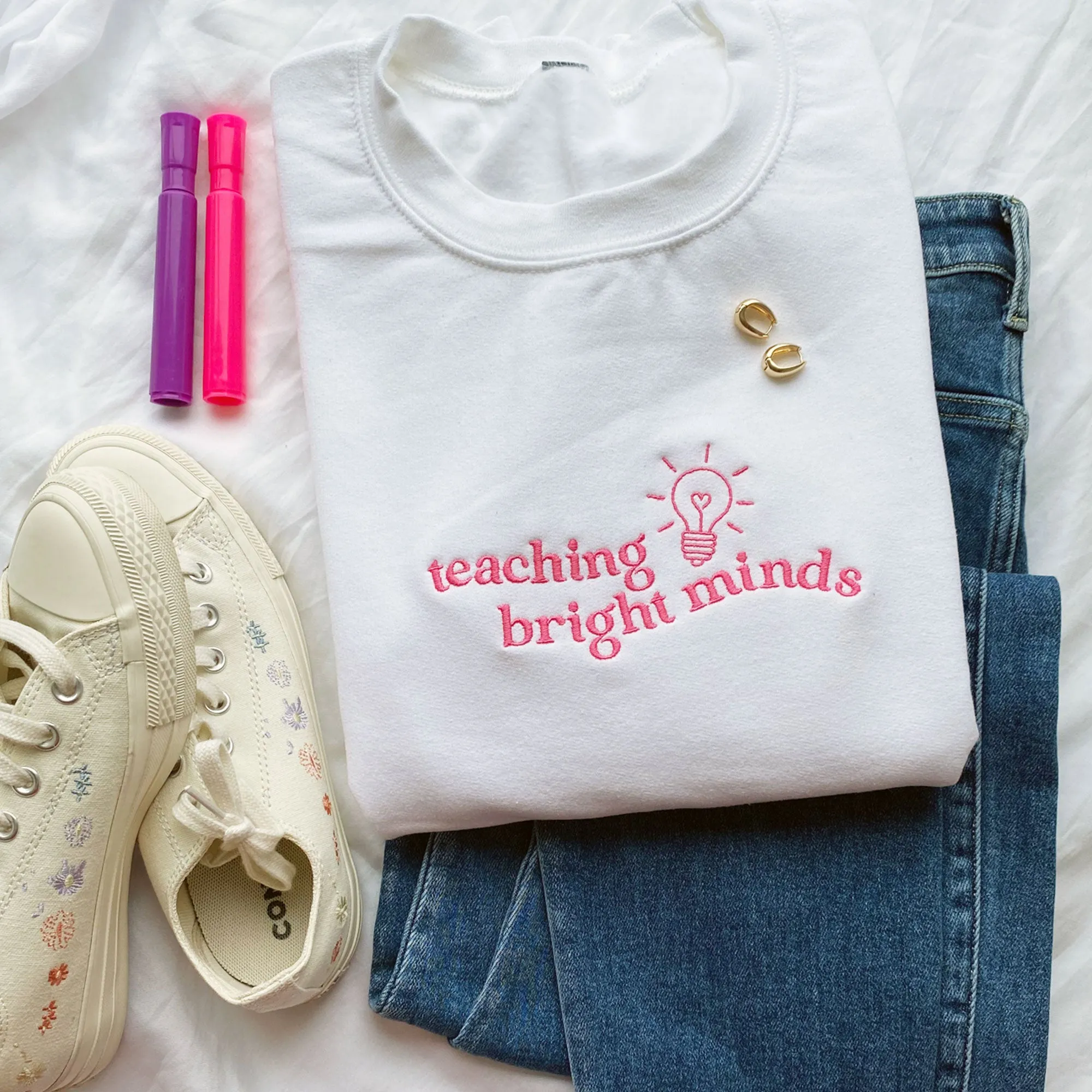 Teaching Bright Minds Gemma Crewneck Sweatshirt