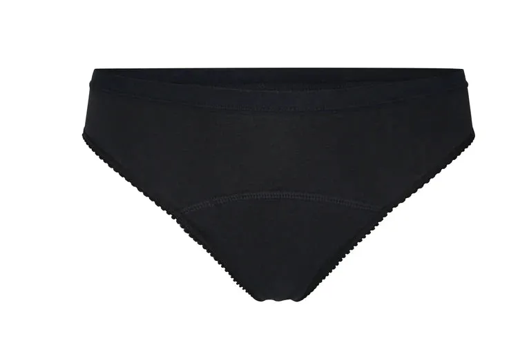 Teen Love Luna Period Knickers Briefs bikini in black