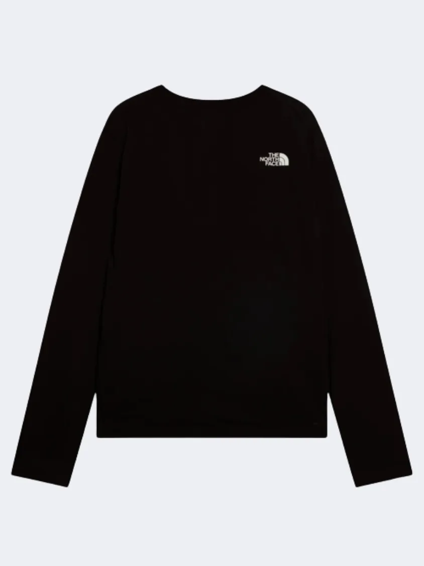 The North Face Teen Graphic Kids Lifestyle Long Sleeve Black