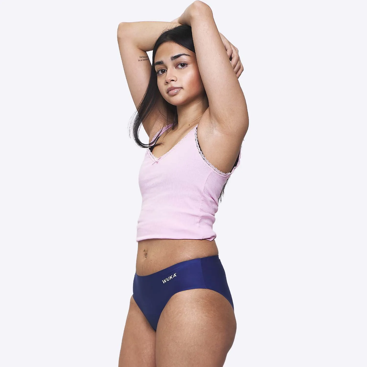 WUKA Teen Stretch Seamless - Heavy flow - Blue