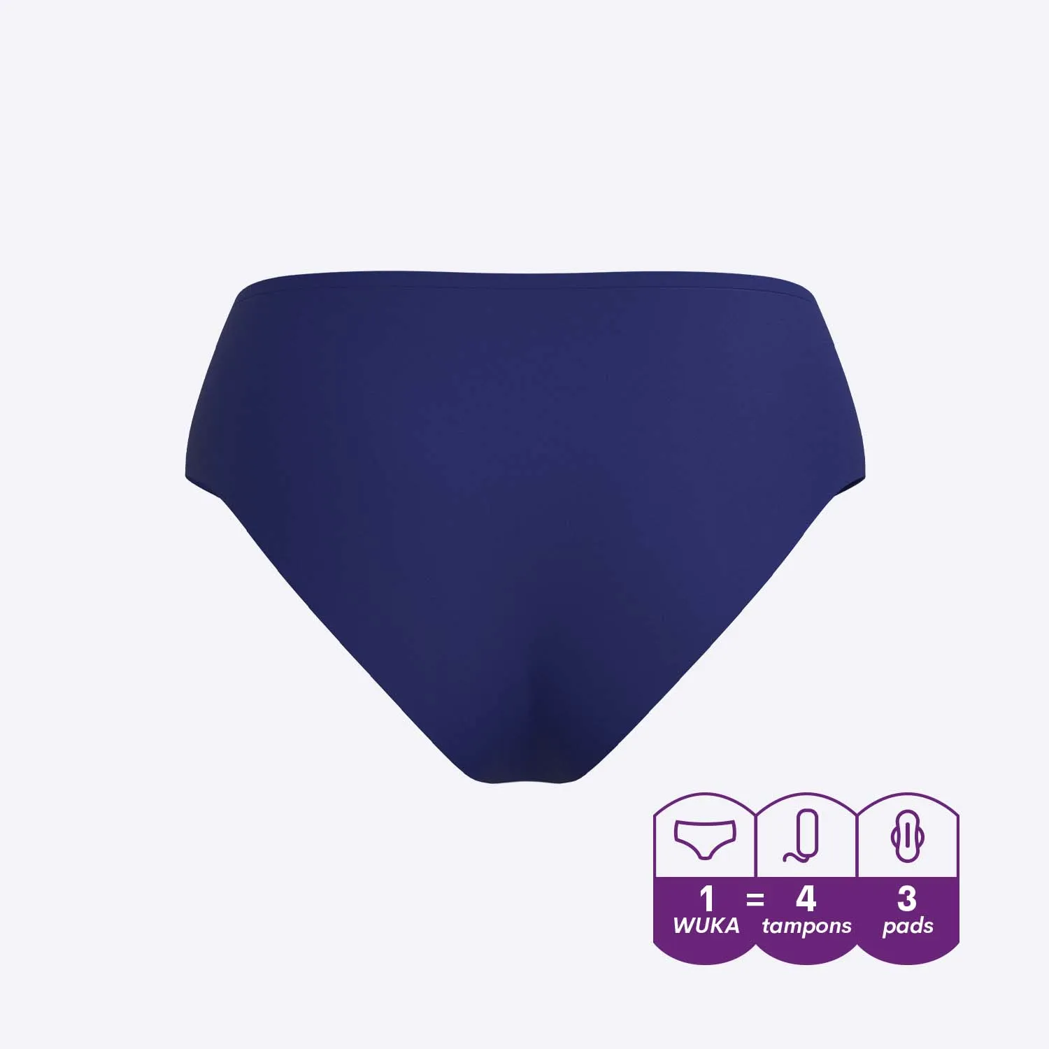 WUKA Teen Stretch Seamless - Heavy flow - Blue