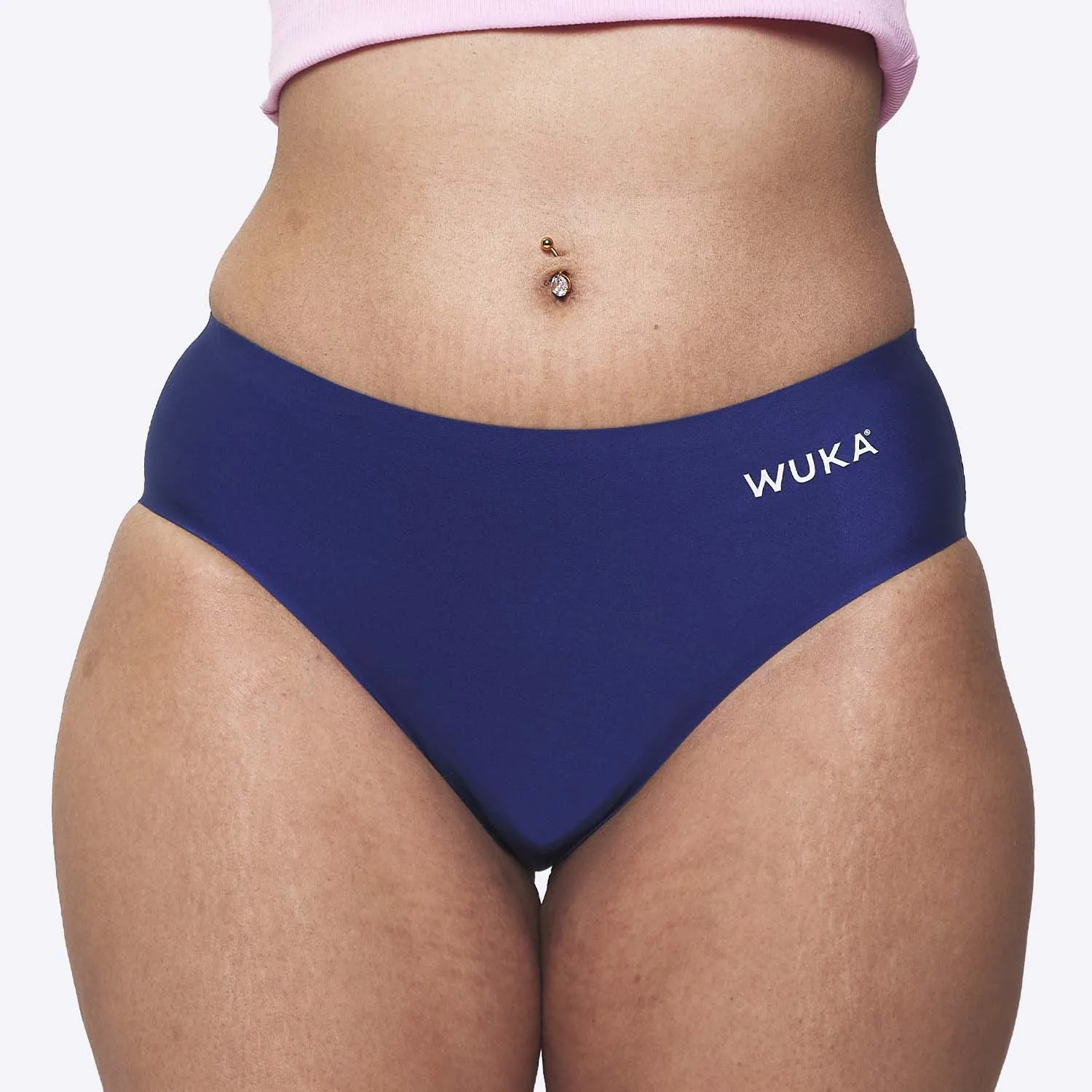 WUKA Teen Stretch Seamless - Heavy flow - Blue