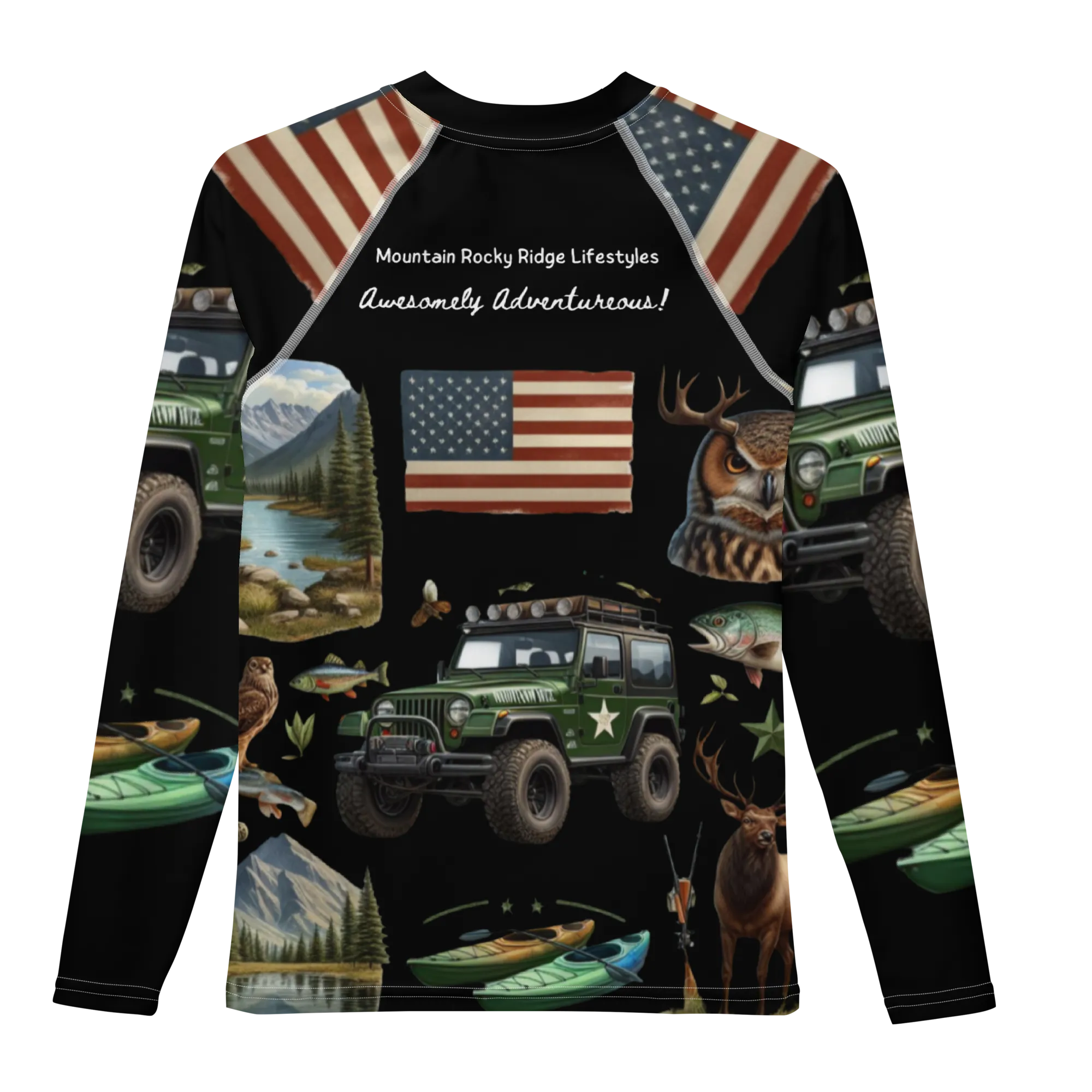 Youth Rash Guard Thermal Designed By "Tripp"